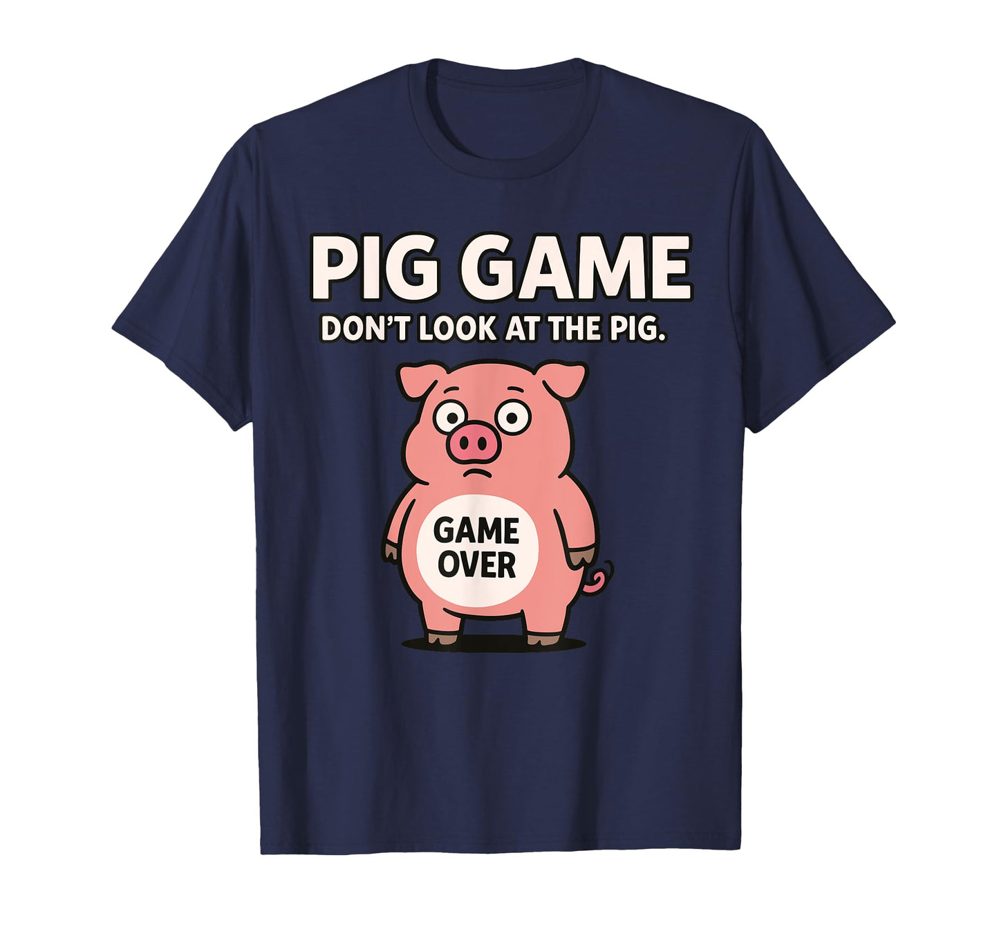 Funny Pig Game T-Shirt