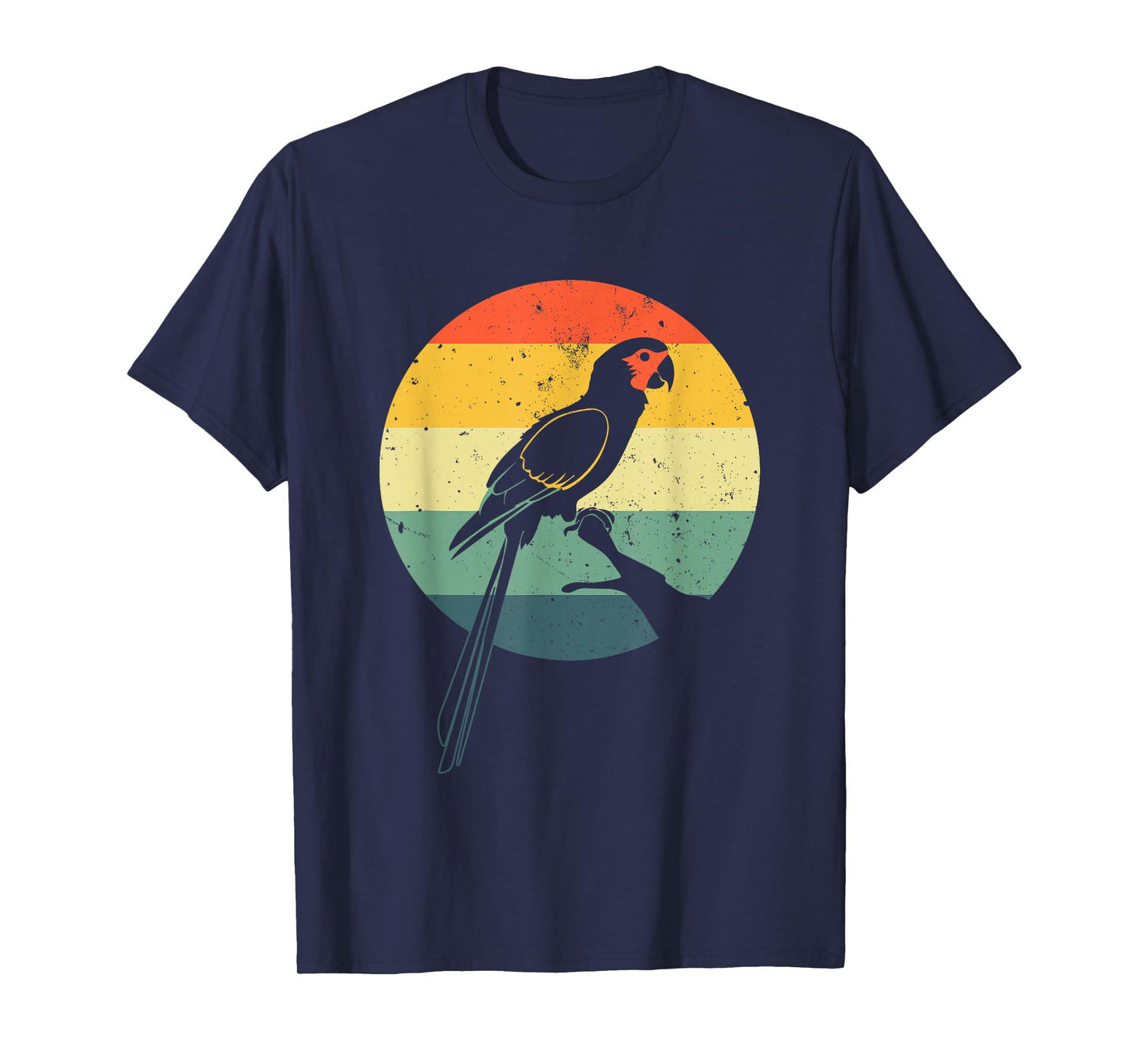 Cool Parrot Art for Men Women Girls Parrot Bird Lovers T-Shirt