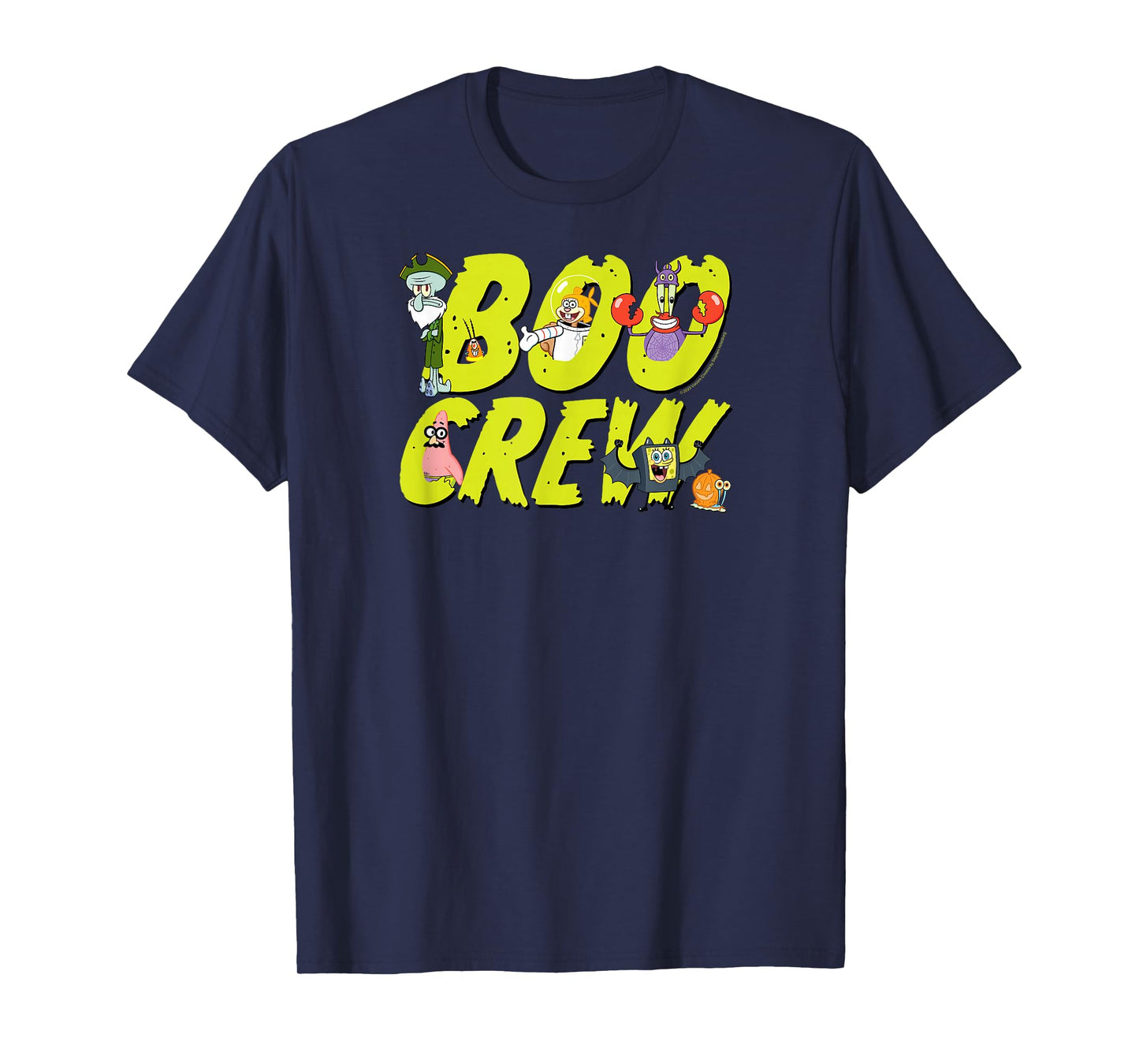 SpongeBob SquarePants - Halloween Boo Crew Costumes T-Shirt