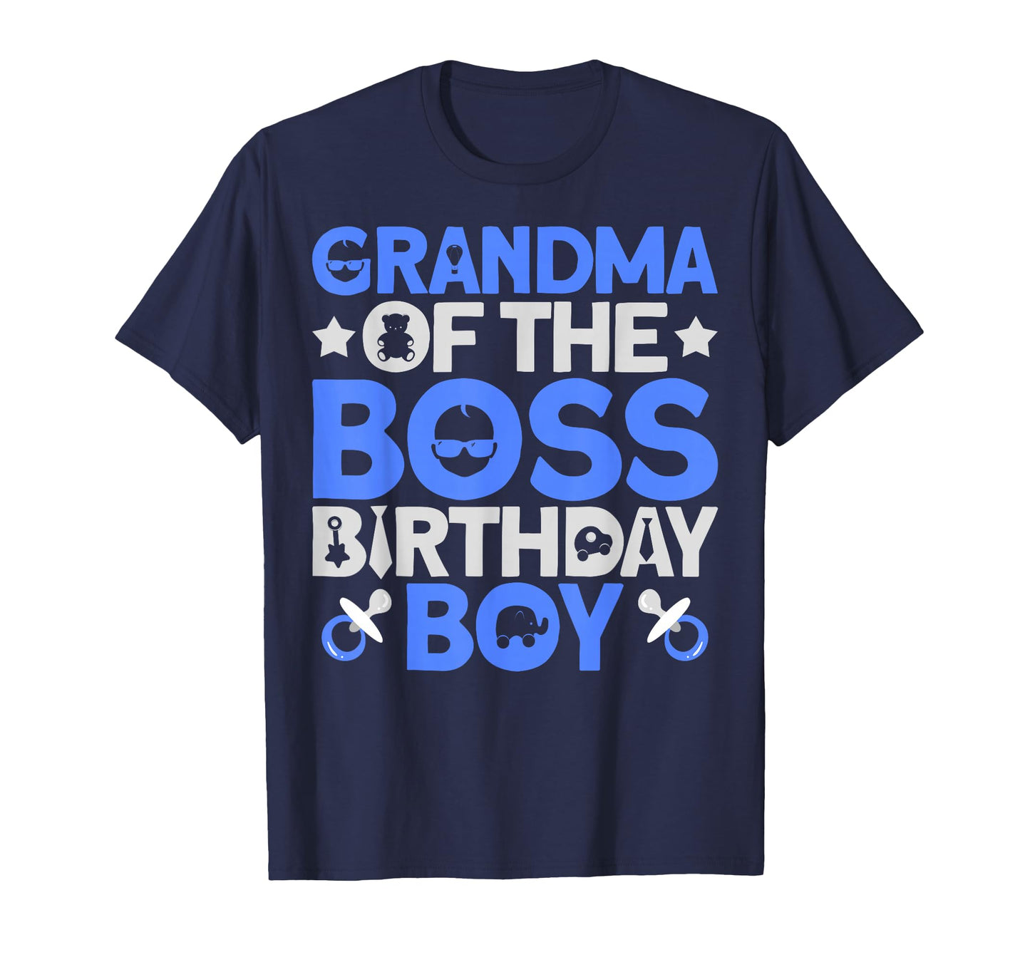 Grandma Of The Boss Birthday Party Outfit Like A Boss T-Shirt