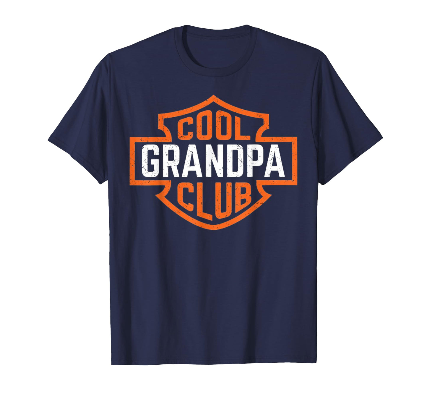 Vintage Cool Grandpa Club Funny Birthday Father's Day T-Shirt