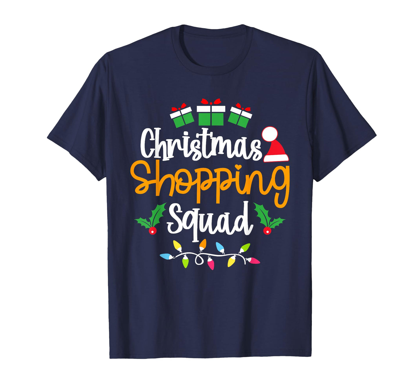 Christmas Shopping Squad Xmas Matching Christmas Family T-Shirt