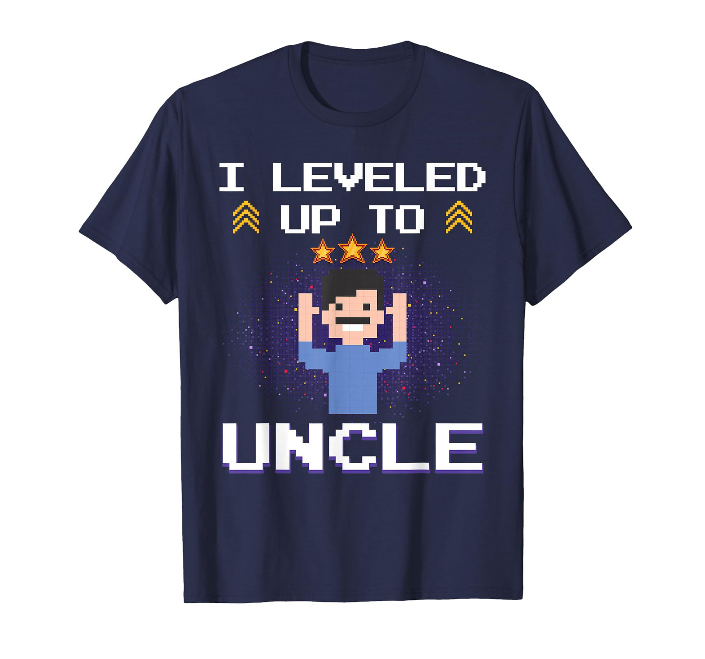 Best Uncle Gift Awesome Uncle Accessories & Stuff Uncle Design For Men Dad First Time Promoted To Uncle Gamer T-Shirt