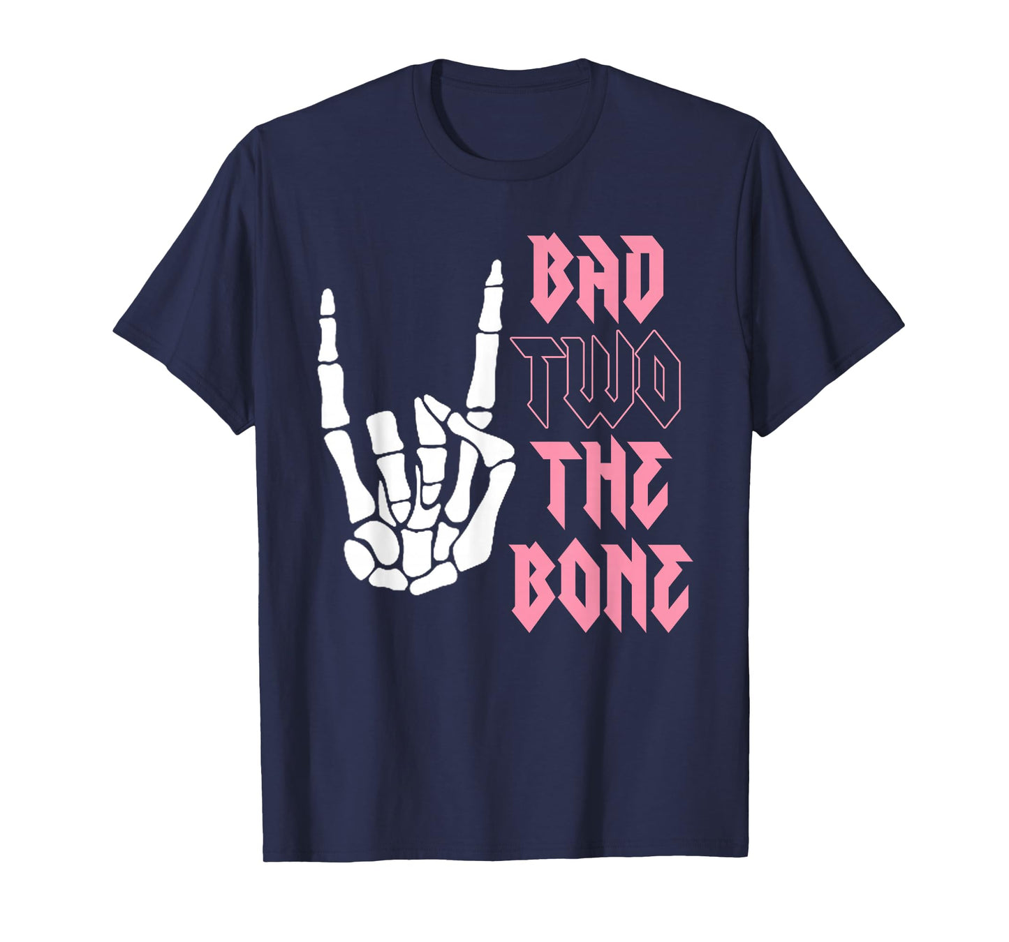 Bad Two the Bone Shirt 2nd Birthday 2 Years Old Birthday T-Shirt