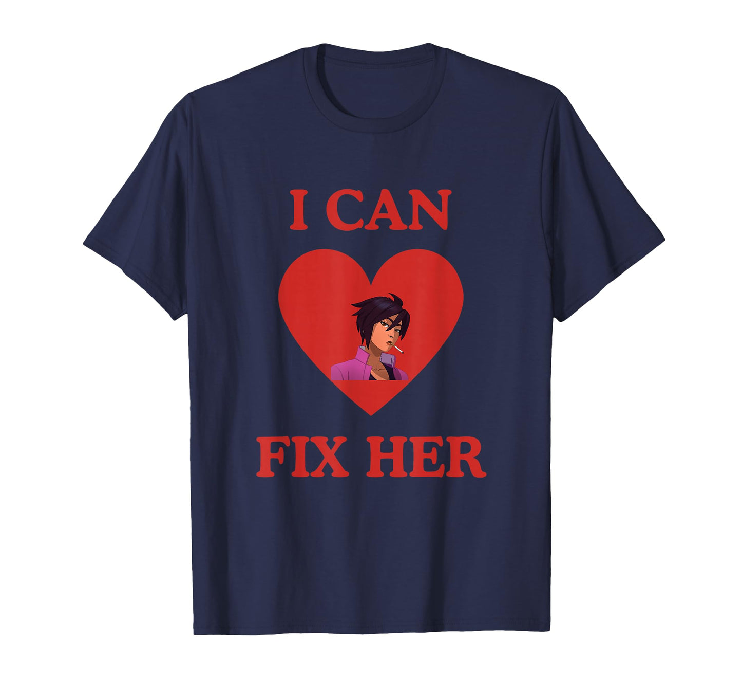 I Can Fix Her Funny Invisigal Love Dispatch Video Game T-Shirt
