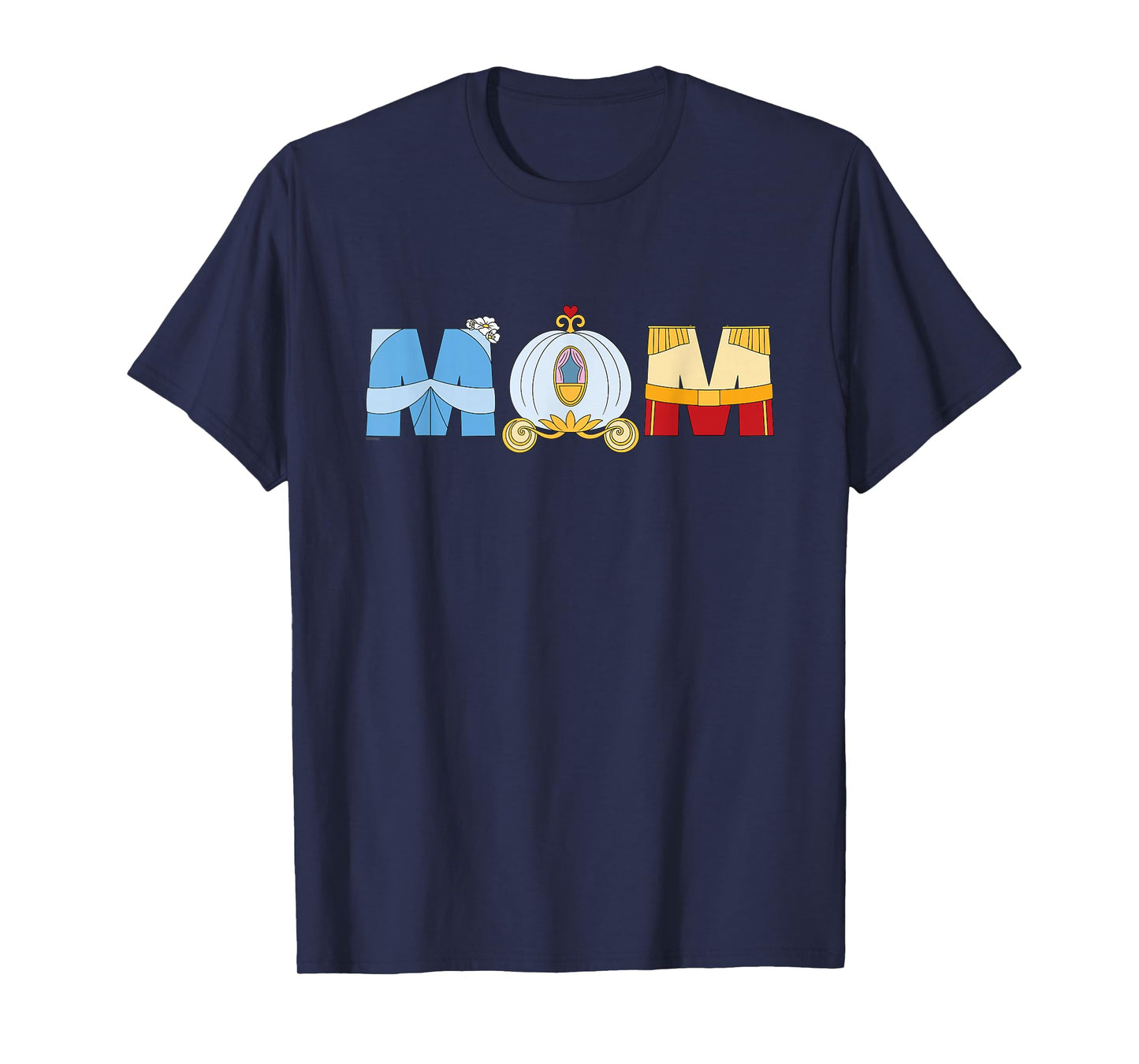 Disney Cinderella Letters Mother’s Day Birthday Best Mom T-Shirt