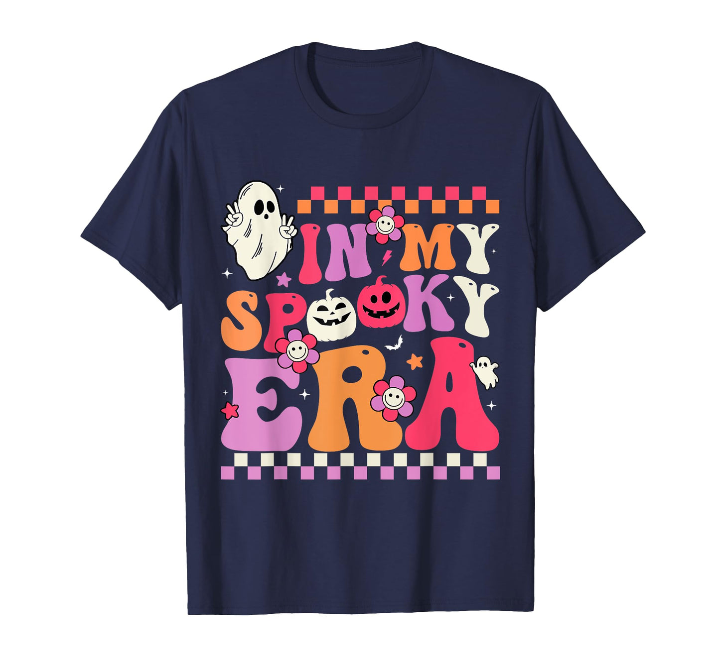 In My Spooky Era Women Men Kids Halloween Pumpkin Funny T-Shirt