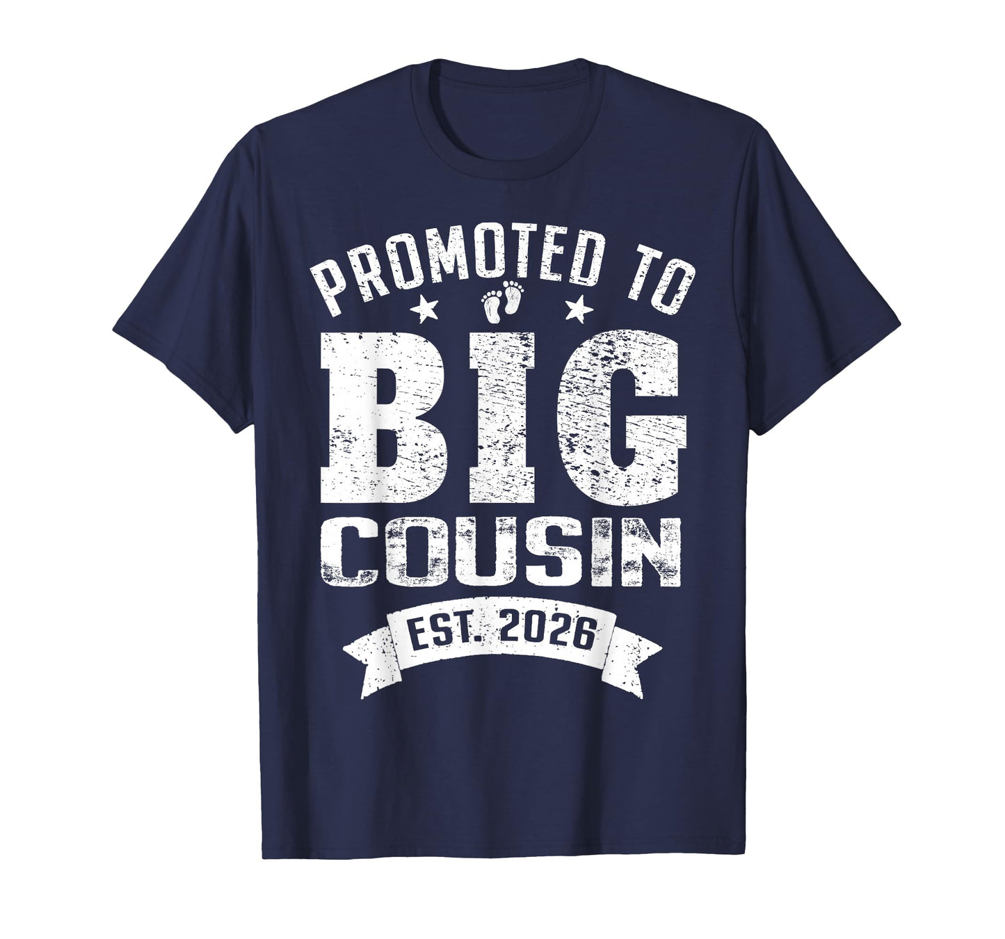 Promoted to Big Cousin 2026 Cool Cousin Baby Announcement T-Shirt