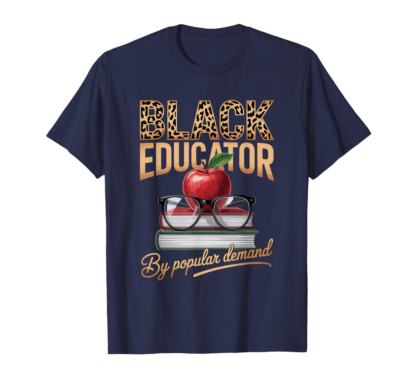 Black Educator Teacher Inspire Minds Lead Change T-Shirt