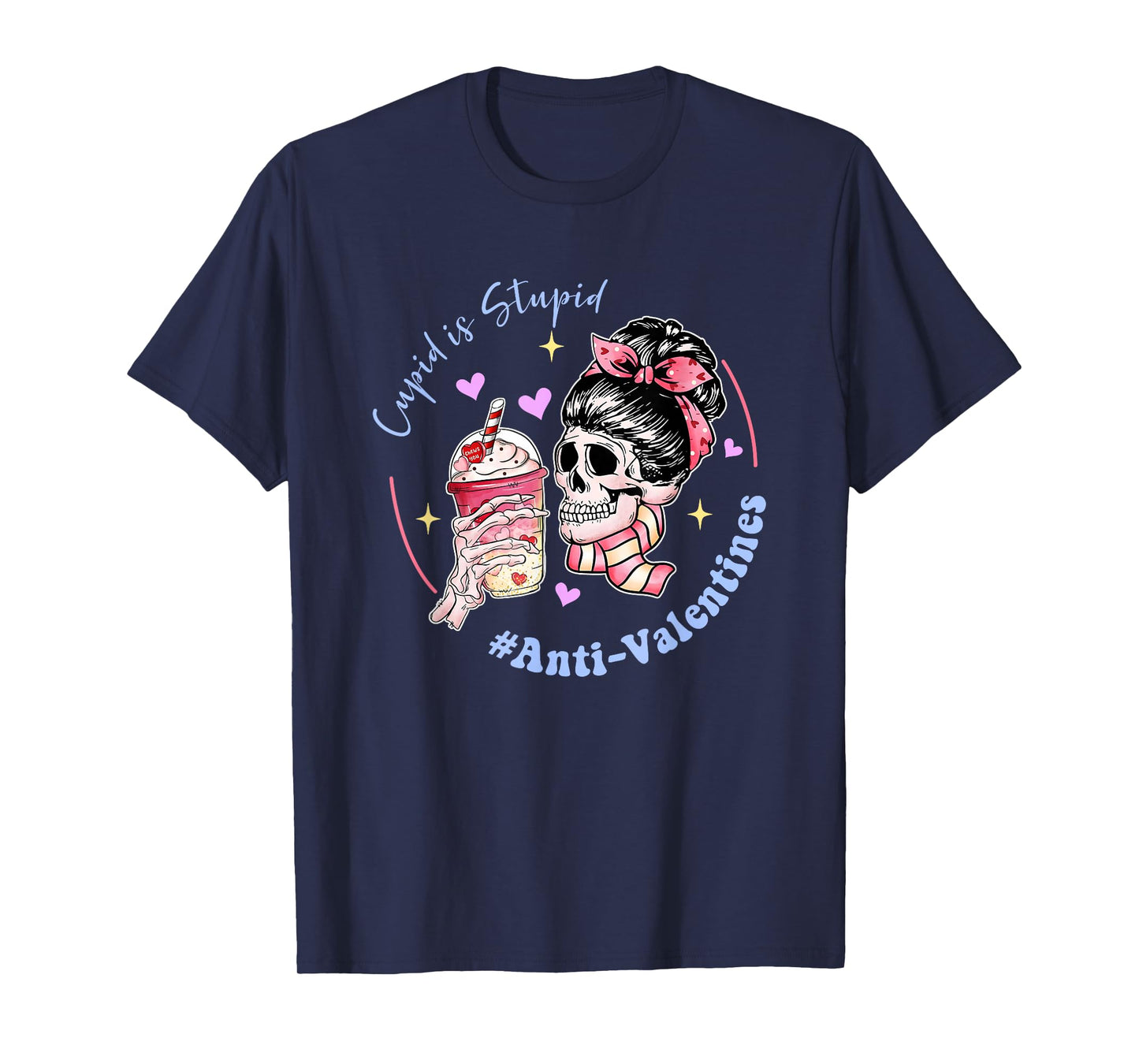 Cupid is Stupid, Anti-Valentines, Funny T-Shirt