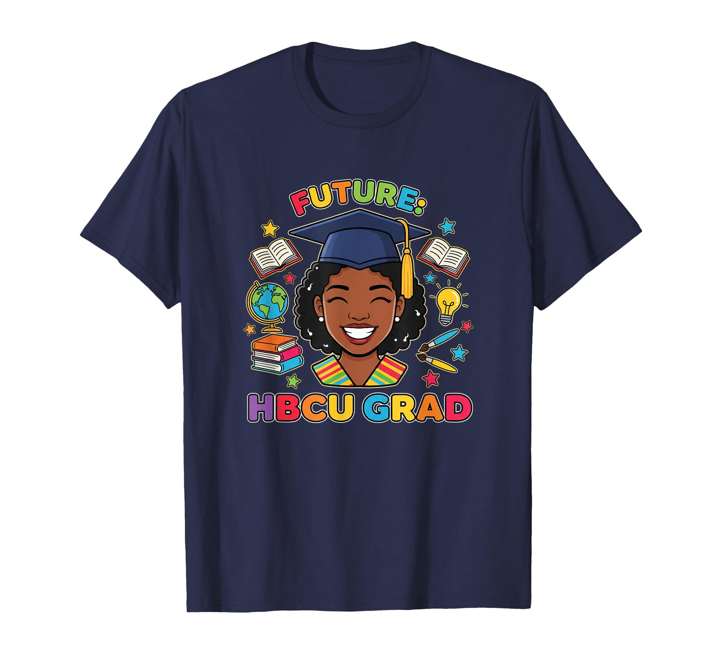 Future Hbcu Grad African American Teacher School Graduation T-Shirt