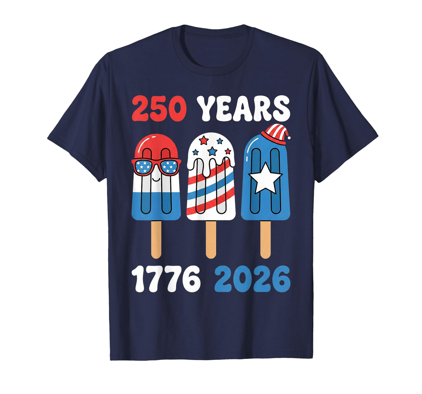 250 Anniversary USA Shirt Kids Boys 1776 2026 4th of July T-Shirt