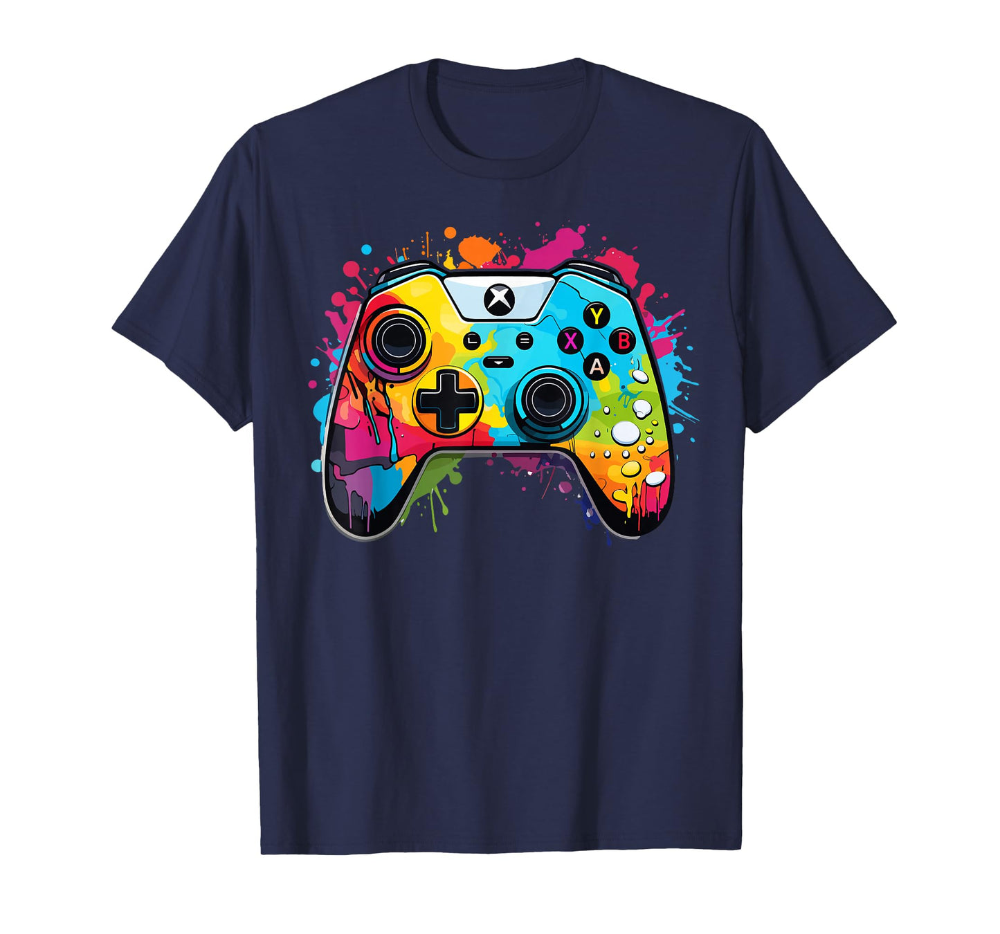 Video Game Player Boys Kids Gaming Controller Graphics Theme T-Shirt