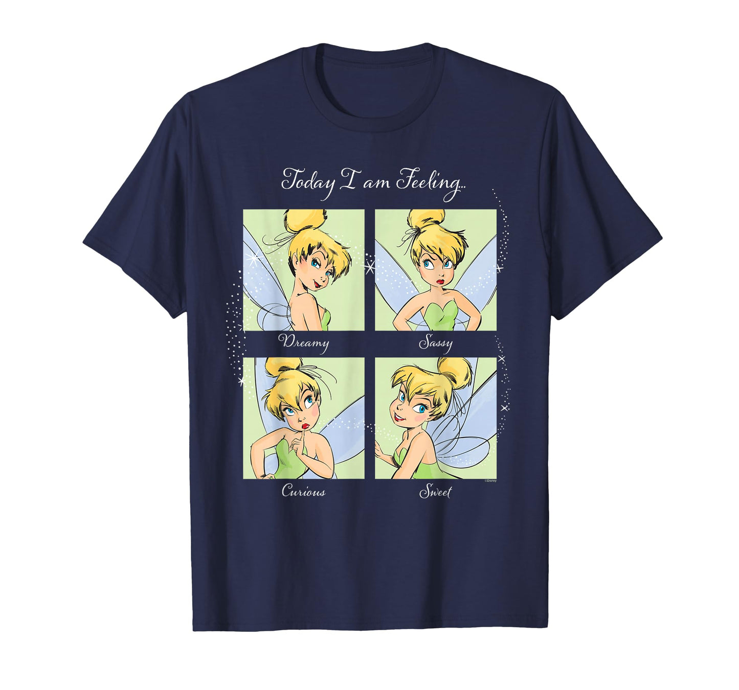 Disney Tinker Bell Today I am Feeling... Current Mood T-Shirt