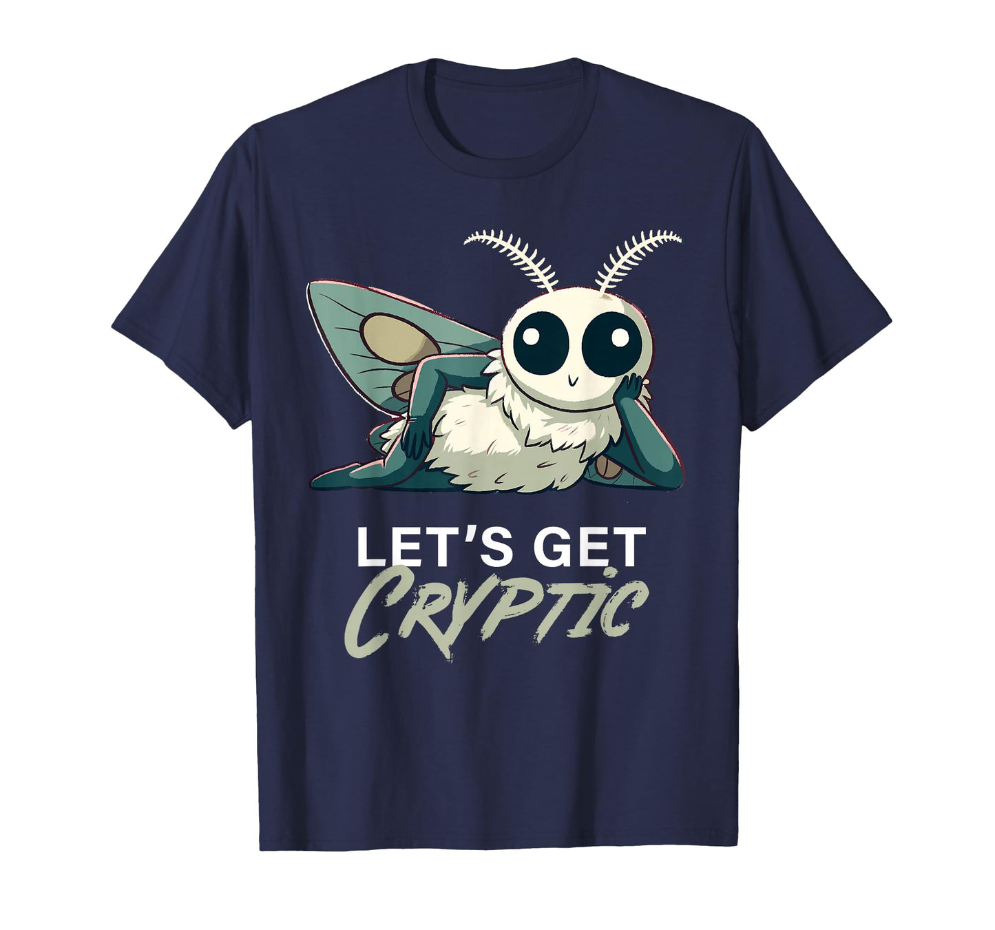 Sexy Mothman Let's get Cryptic Cryptid T-Shirt