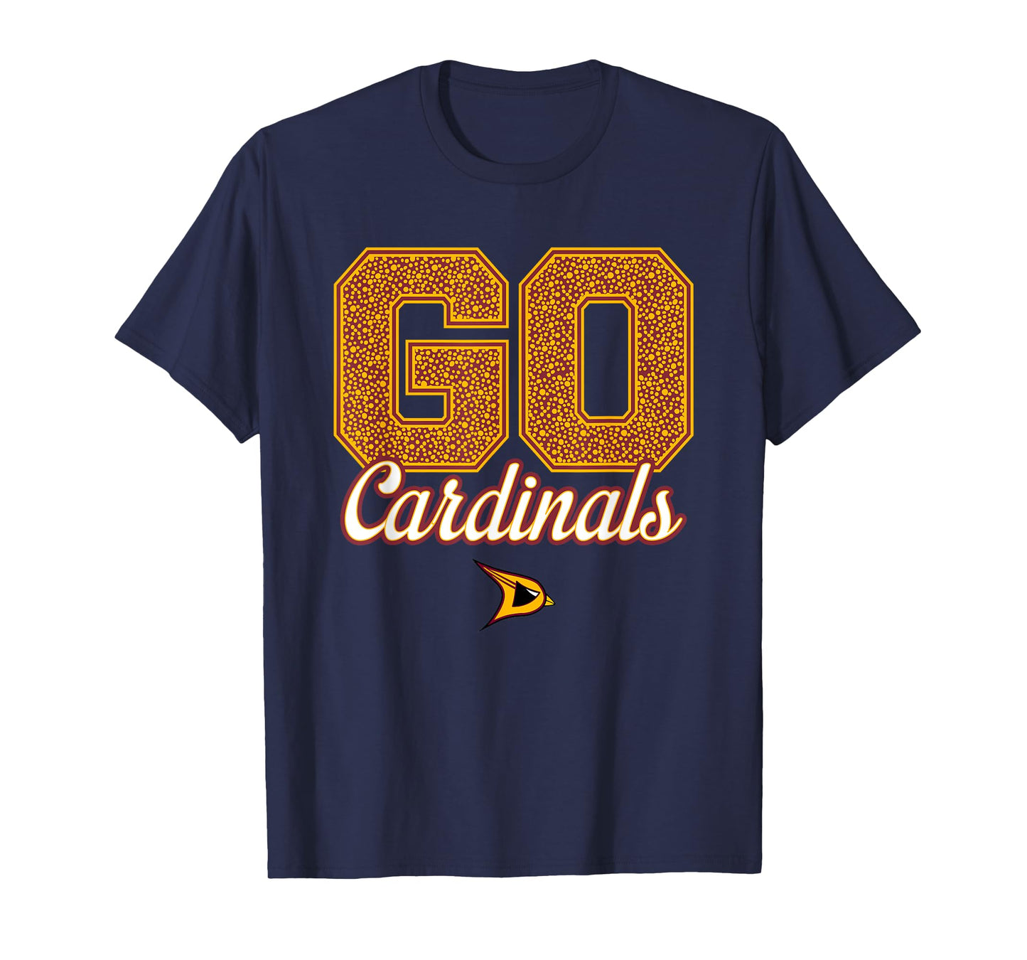 Davison Cardinals Logo GO! School Pride HS T-Shirt