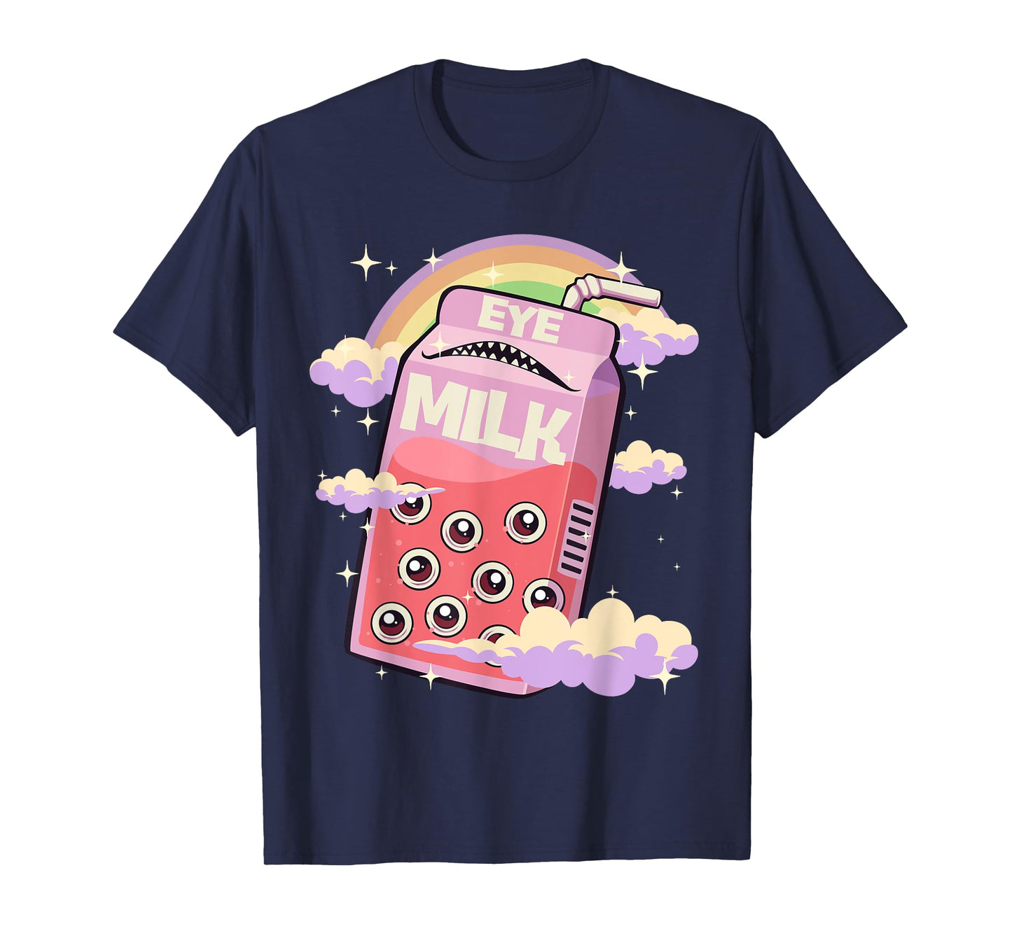 Weirdcore Eye Milk Dreamcore T-Shirt