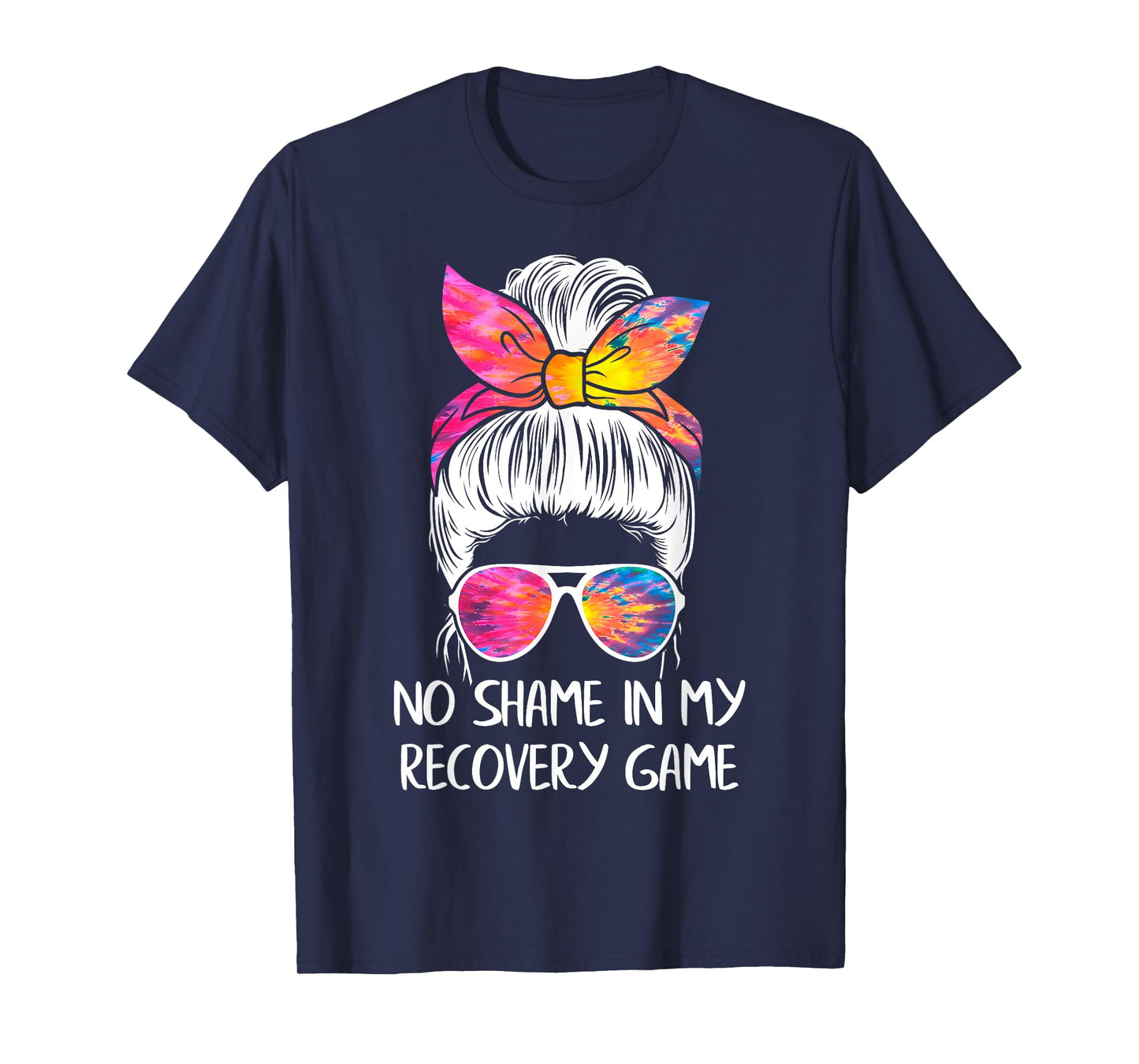 No Shame In My Recovery Game - Sobriety AA NA Anniversary T-Shirt
