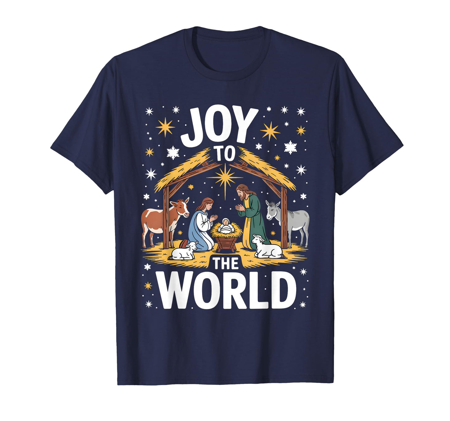 Christian Christmas Quotes Jesus Christ Bible Nativity T-Shirt
