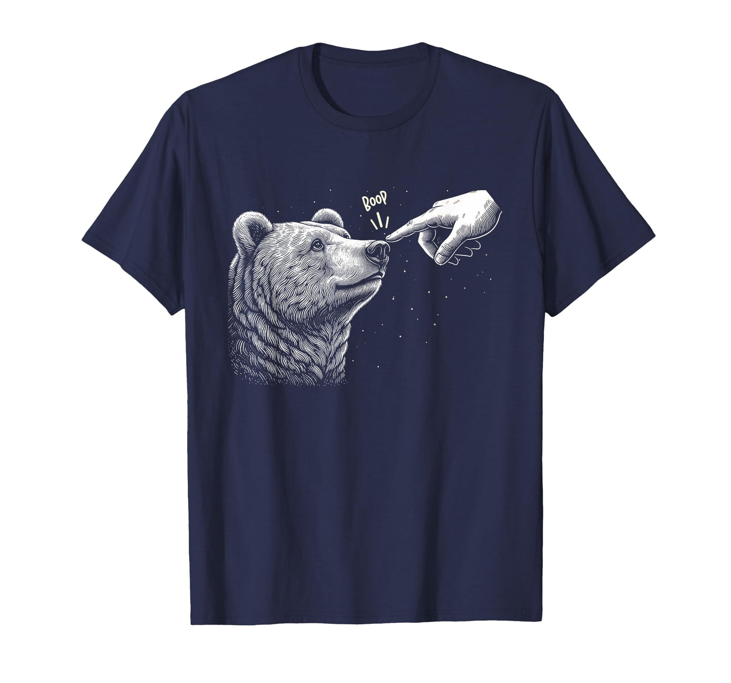Boop Bear Black Grizzly Bears Cool Funny for Men Women Kids T-Shirt