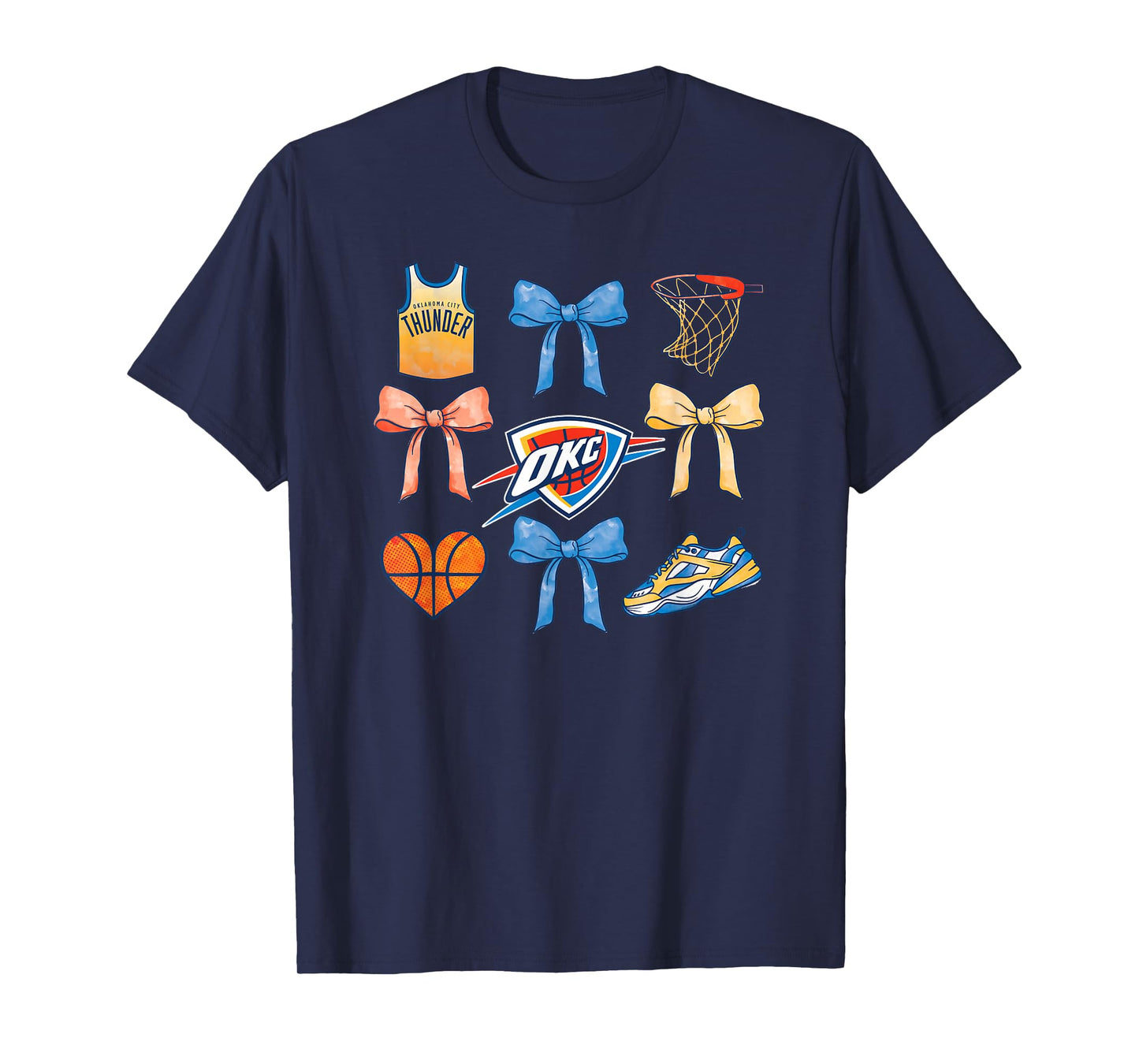 NBA Oklahoma City Thunder Bow Grid T-Shirt