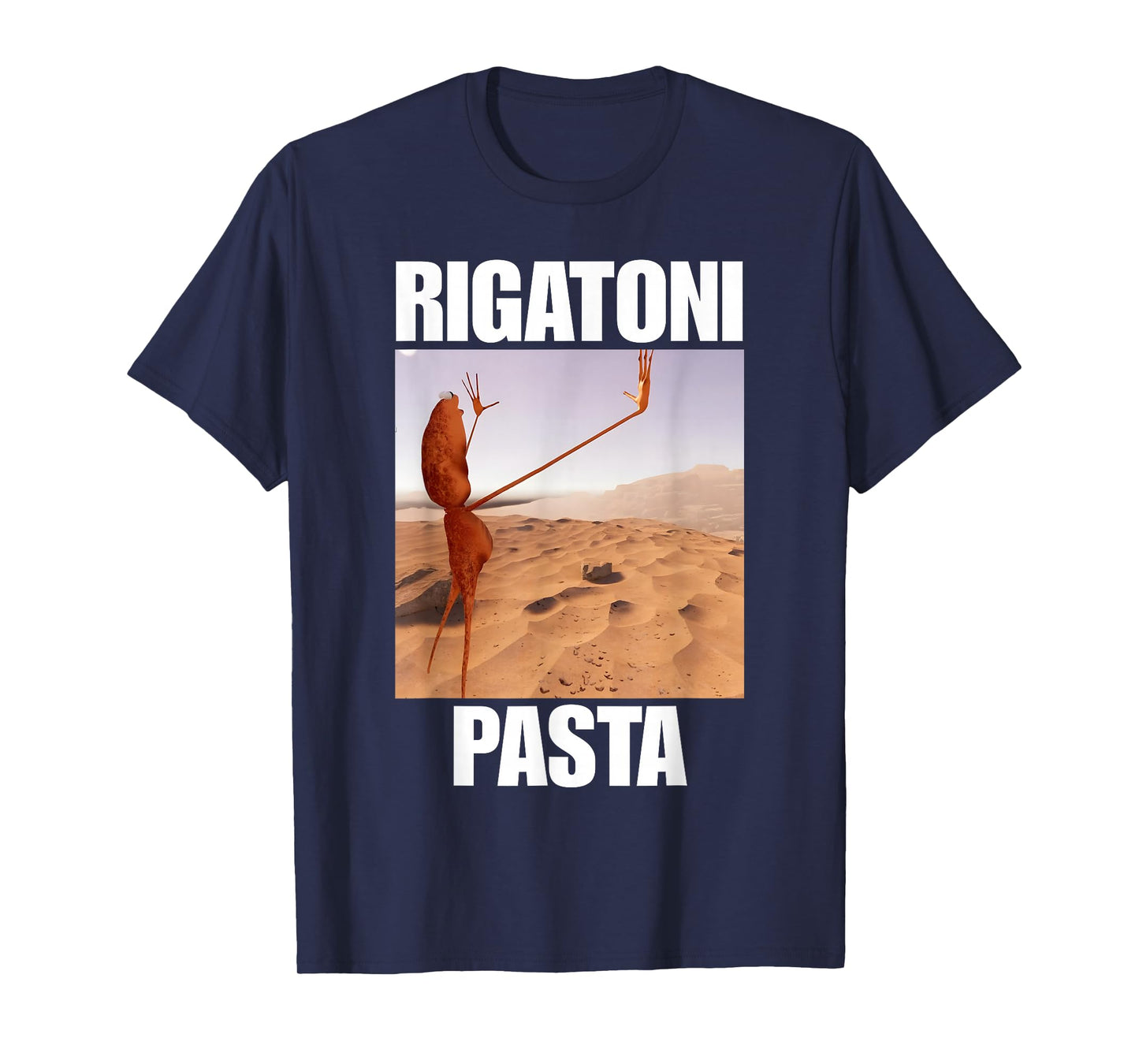 Marcus The Worm Rigatoni Pasta T-Shirt