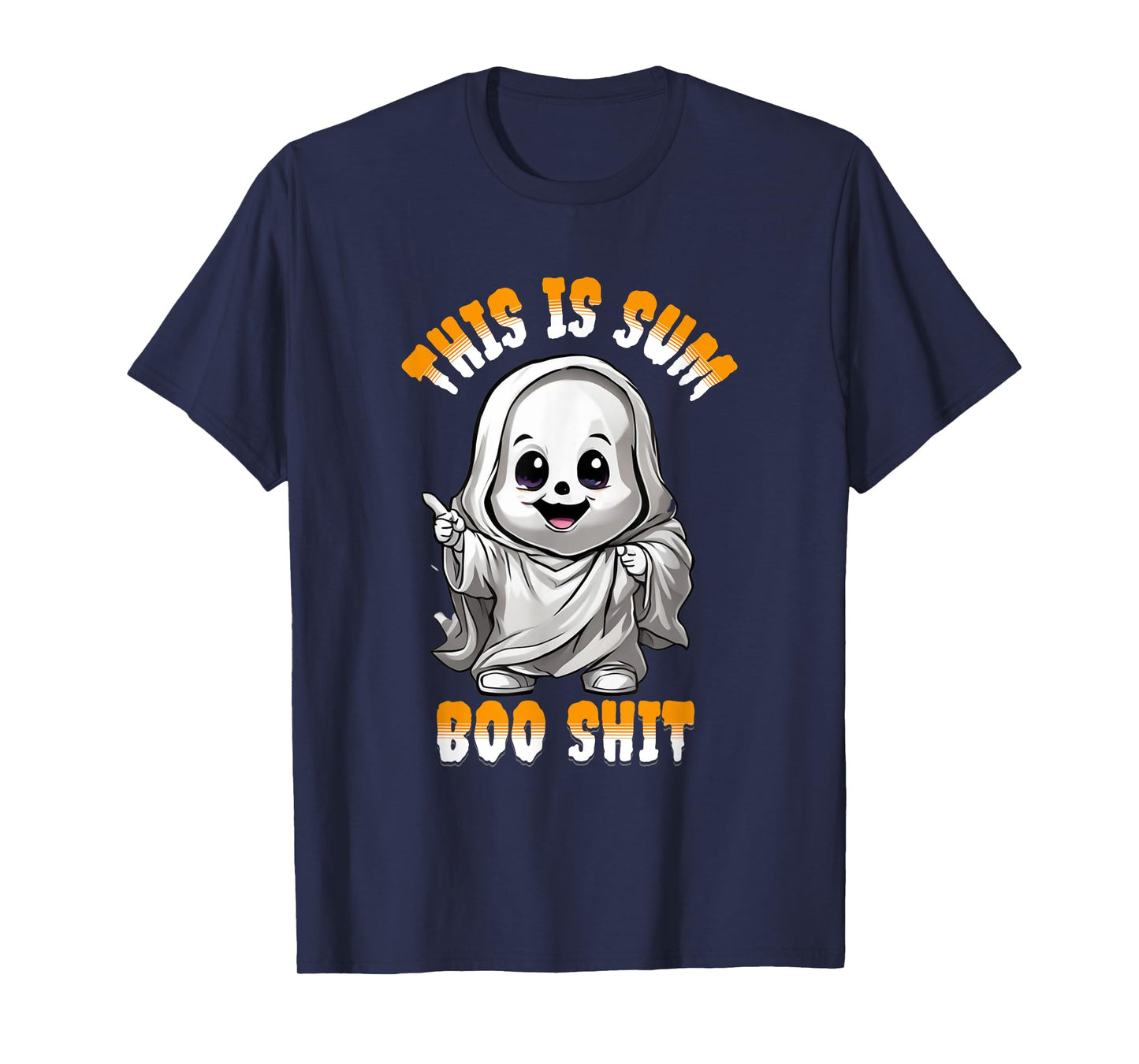 Funny Ghost This is Some Boo Sheet Halloween T-Shirt