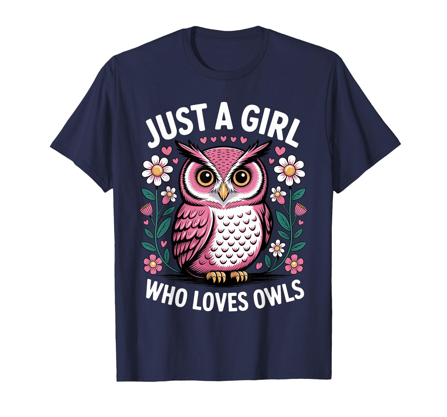 Cute Owl Costume for Women Girls Kids Bird Animal Owl Lover T-Shirt