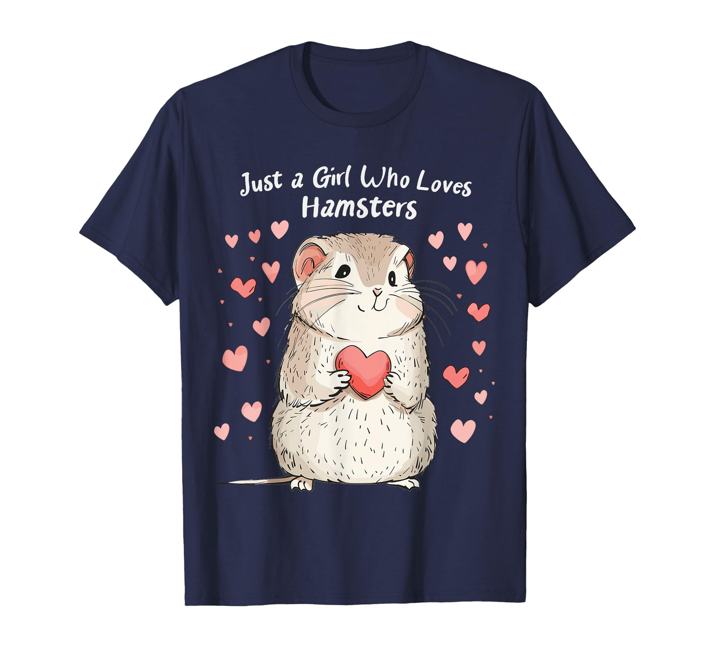 Cute Hamster Lovers Gift This Girl Loves Her Hamster T-Shirt