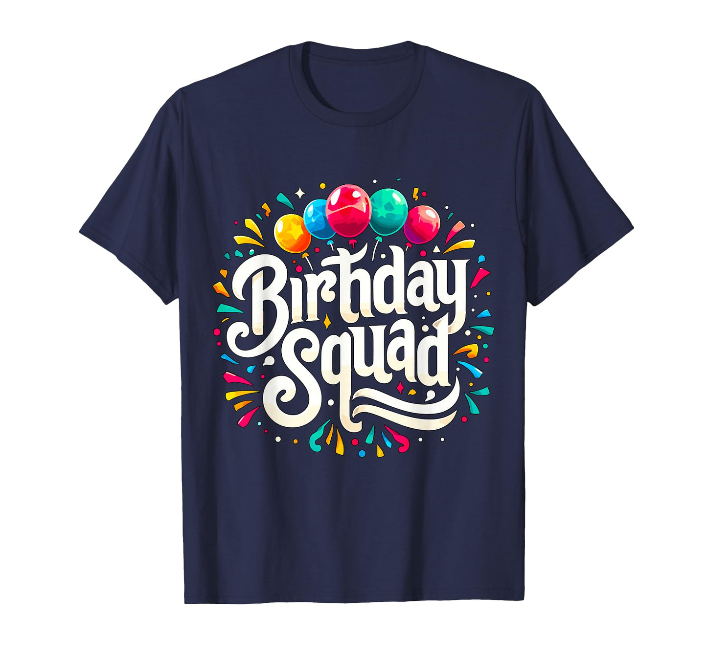 Birthday Squad Birthday Crew Party T-Shirt