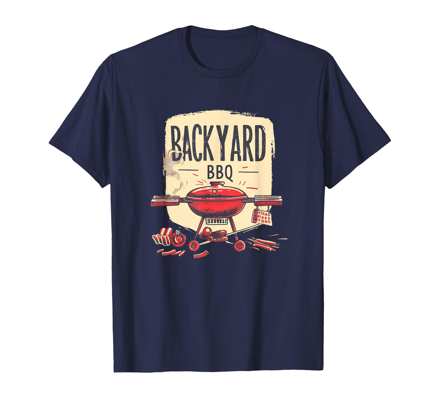 Backyard BBQ in Season with Friends and Family T-Shirt