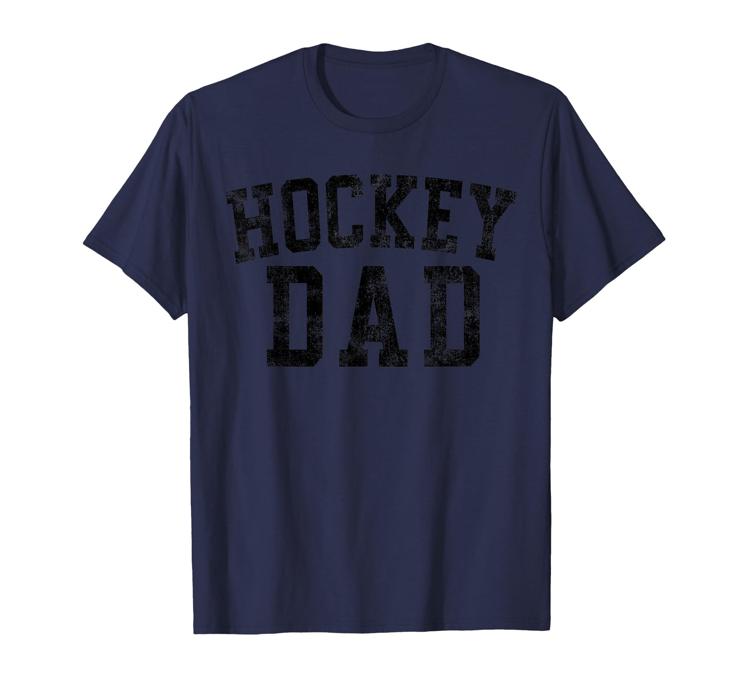 Hockey Dad Birthday Classic Bold Font Hockey Daddy T-Shirt