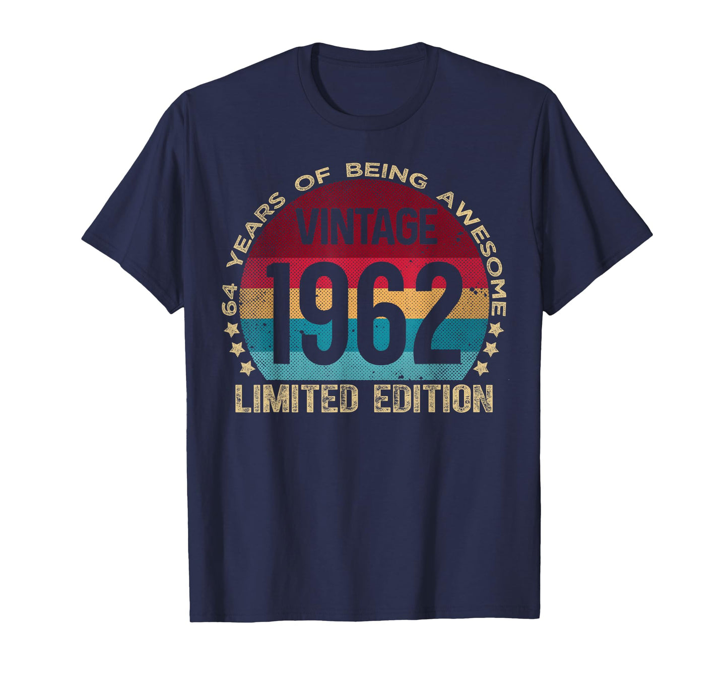 64 Year Old Gifts Vintage 1962 Limited Edition 64th Birthday T-Shirt