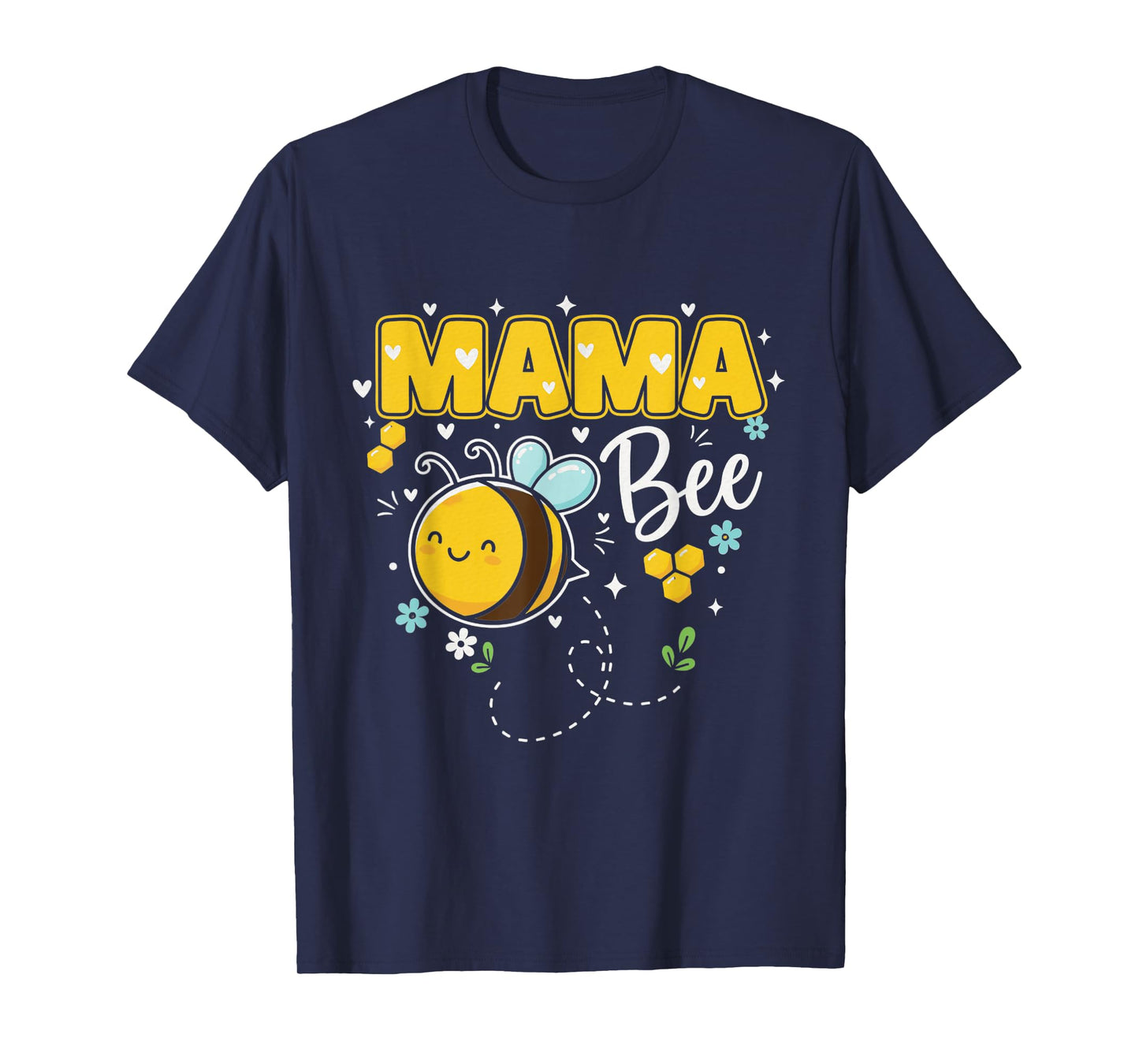 Mama Bee Cute Beekeeping Birthday Party Matching Family T-Shirt