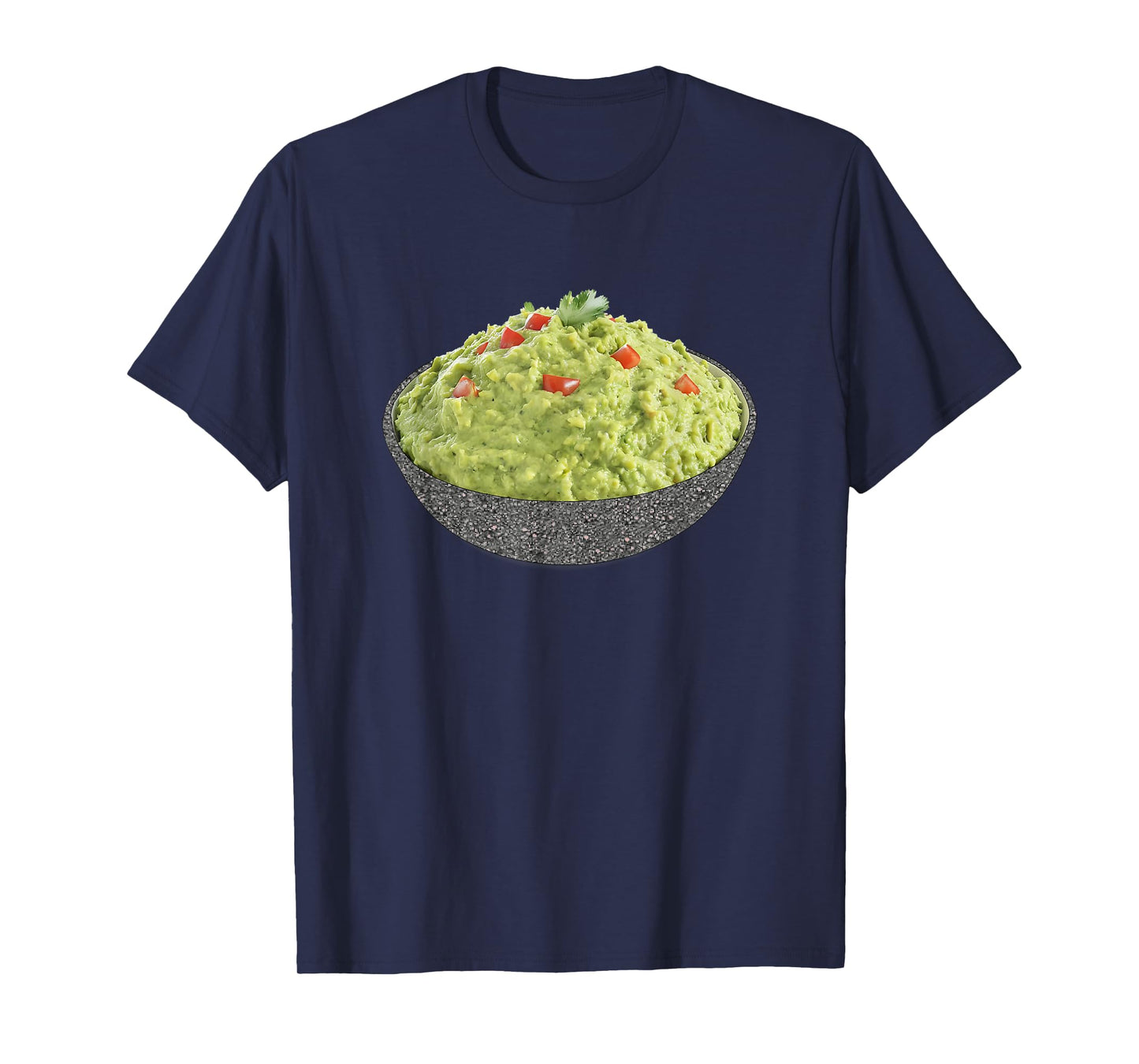 Holy Guacamole In Bowl Halloween Costume Funny Avocado Pun T-Shirt