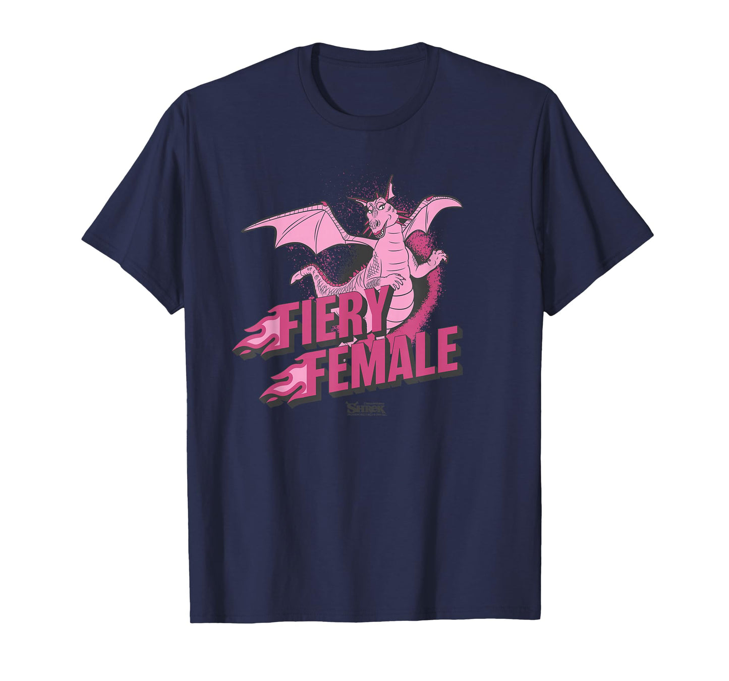 Shrek Dragon Fiery Female T-Shirt