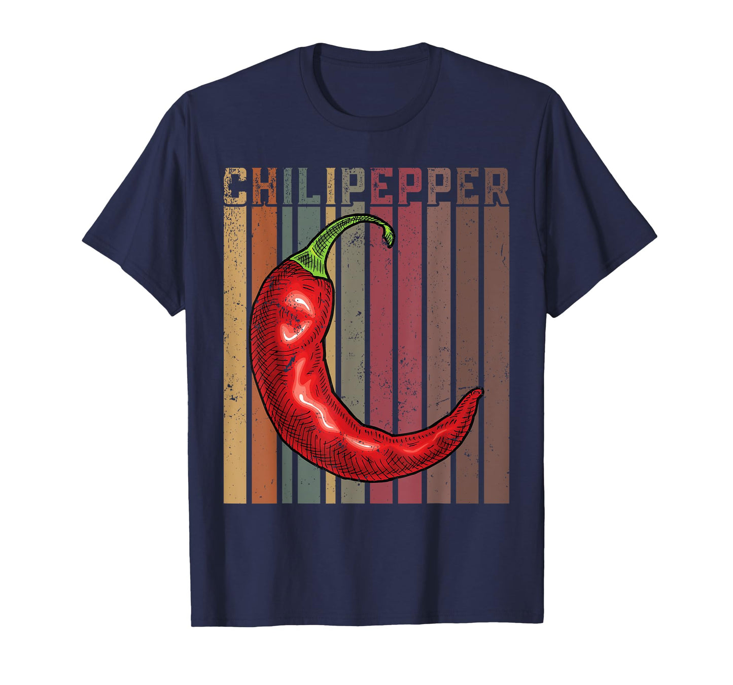 Chili Peppers Red Hot Spicy Pepper Eat Mexican Chili Lovers T-Shirt