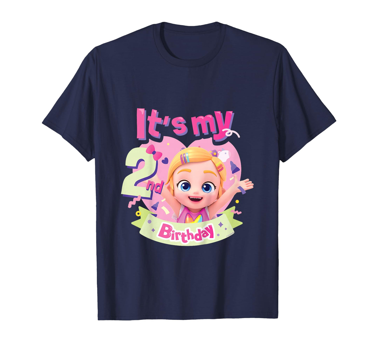 Bebefinn Bora It's My 2nd Birthday Celebration Kids T-Shirt