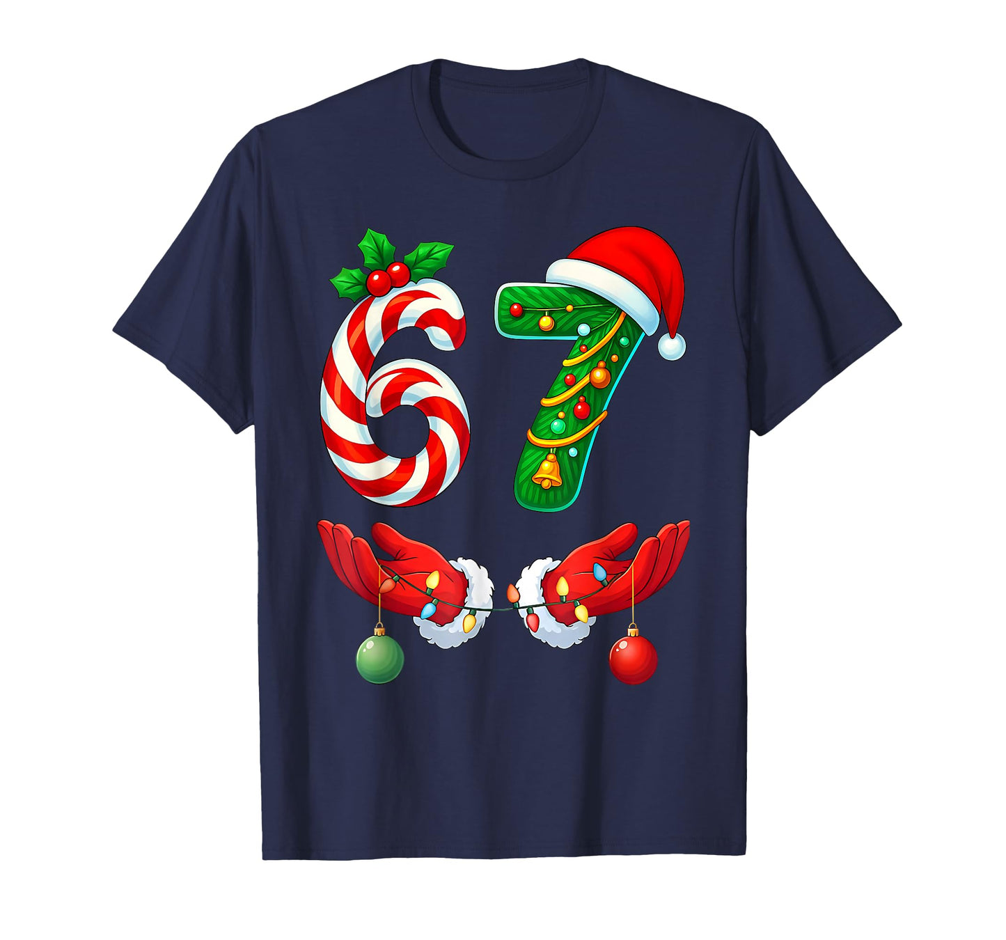 67 Meme Six Seven for Kids Women Men Boys Girls Christmas T-Shirt