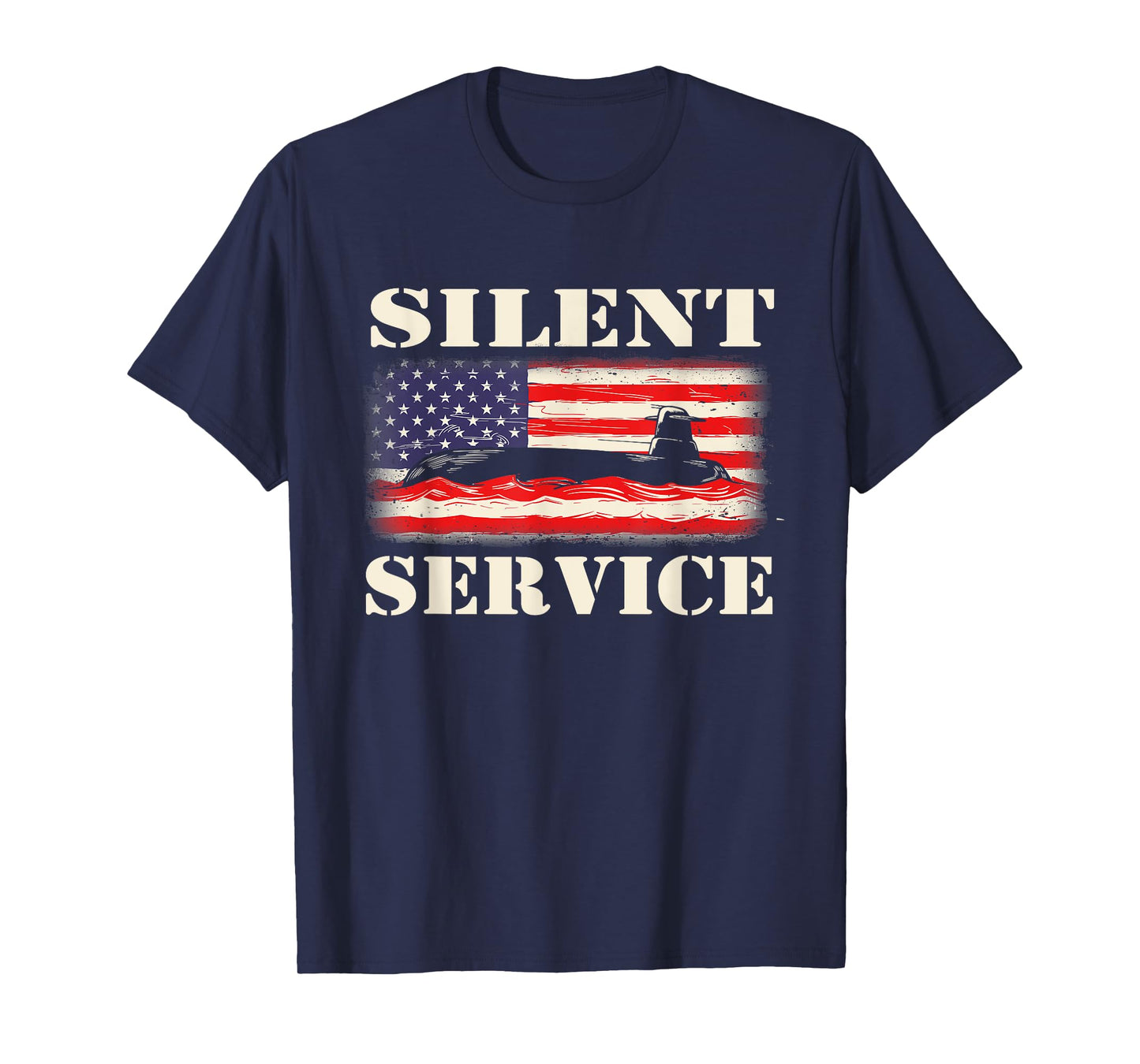 Silent Service - Submarine US Veteran Submariner T-Shirt