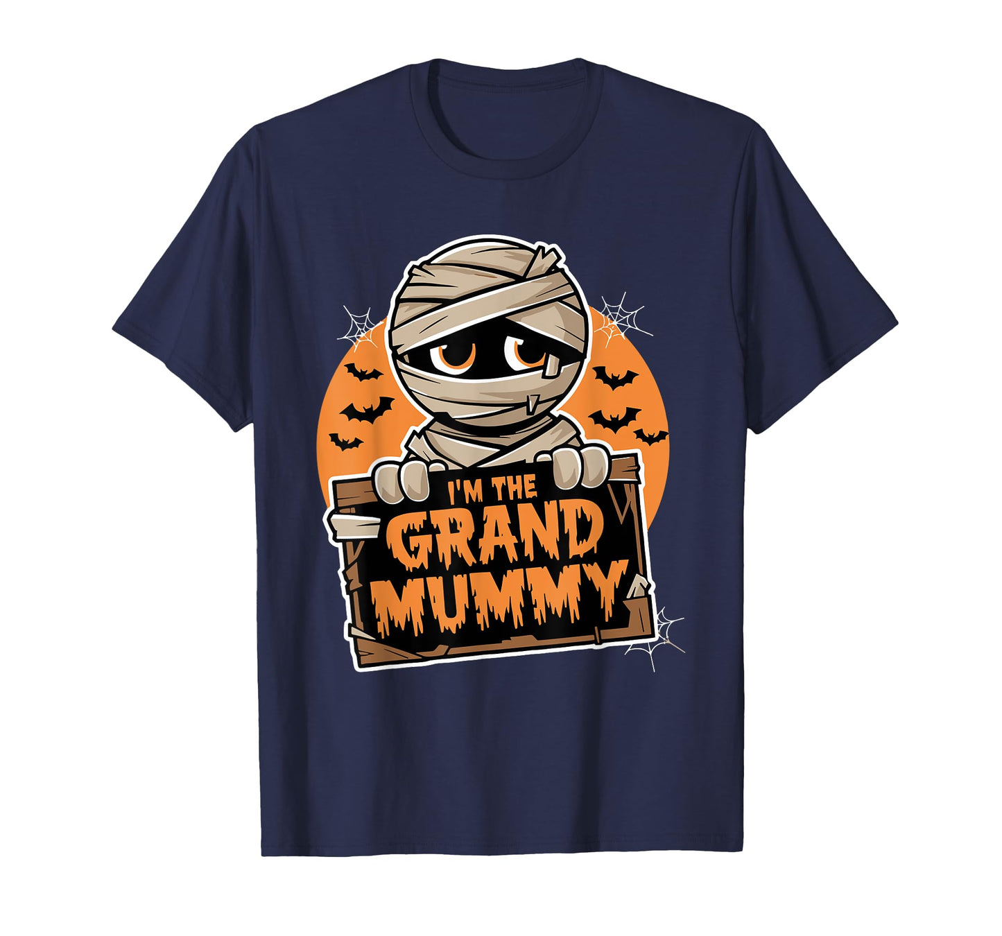 I'm The Grand Mummy Funny Grandma Halloween T-Shirt