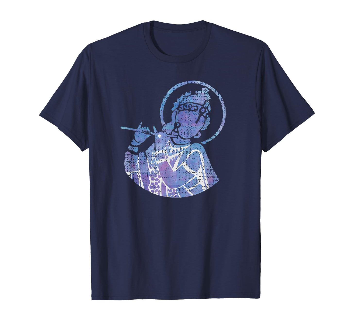 The Divine Flutist Lord Krishna T-Shirt