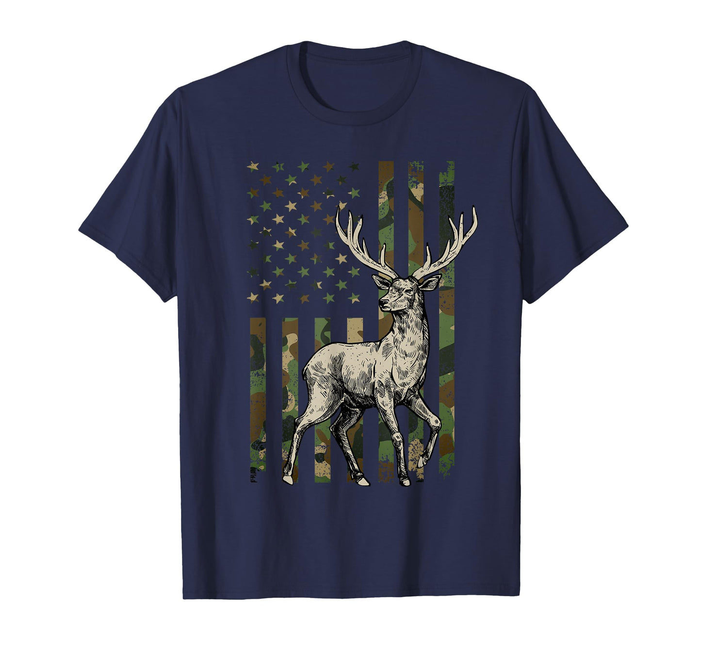 Deer Hunting Art for Men Women Wildlife Hunter Deer Hunting T-Shirt