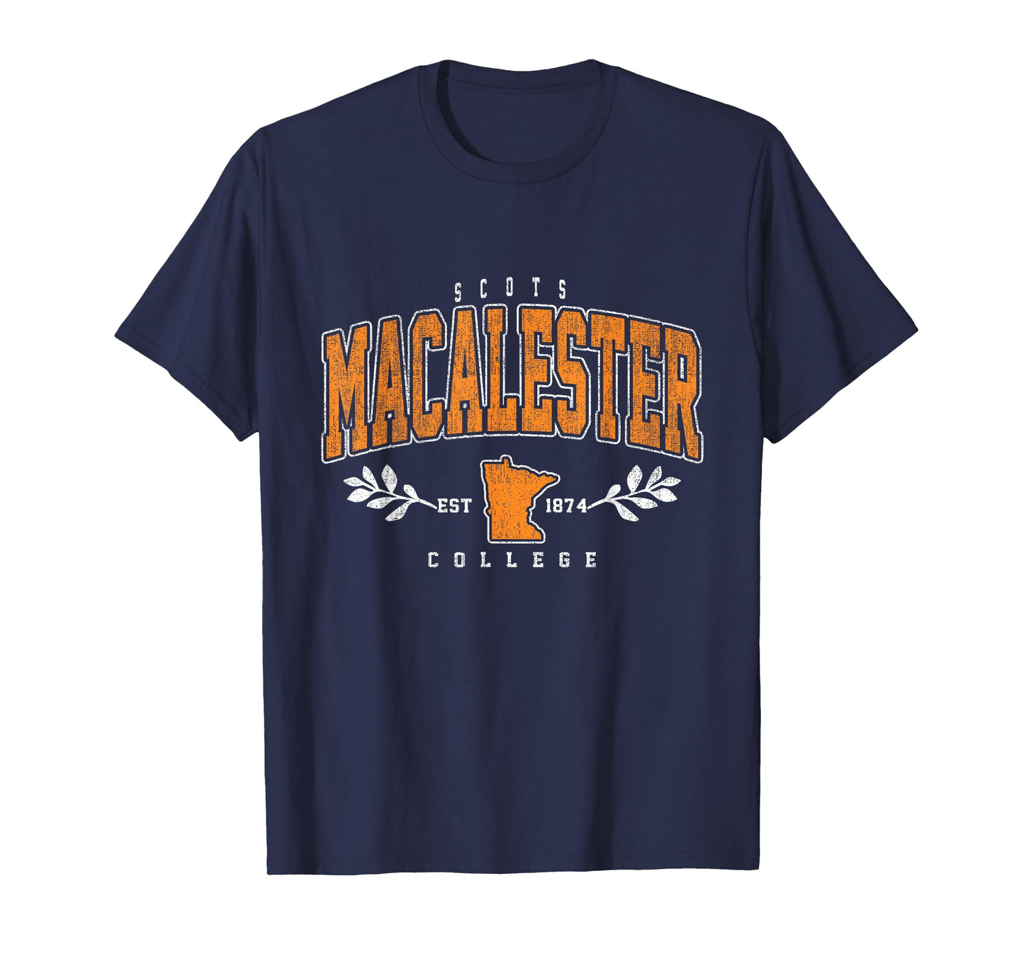 Macalester Arch Athletic Vintage Sports Tee Men Women T-Shirt