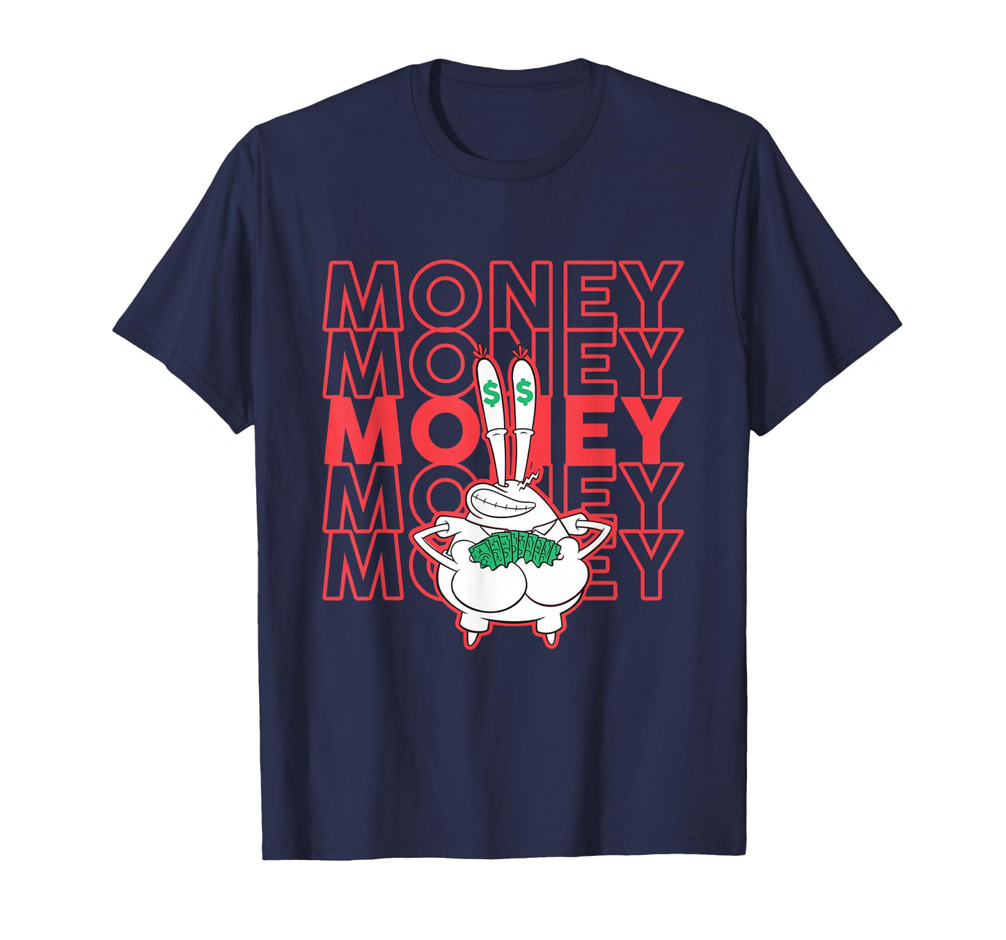 Spongebob Squarepants Mr. Krabs Money T-Shirt
