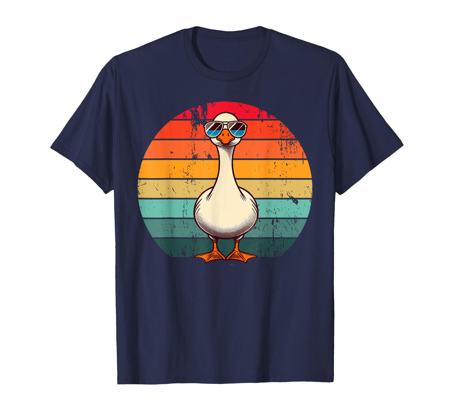 Silly Goose in Sunglasses Pun Meme Pool Funny Goose T-Shirt