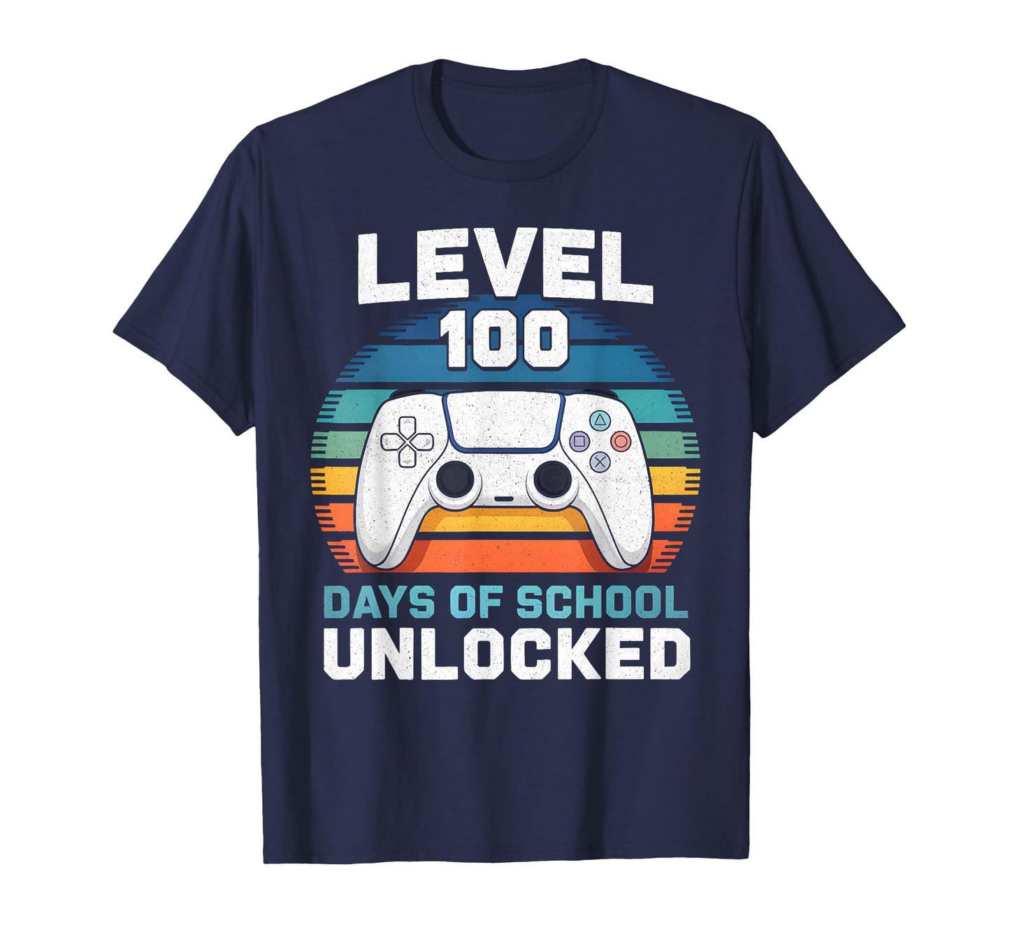100th Day of School Video Game Gamer Boys 100 Days of School T-Shirt