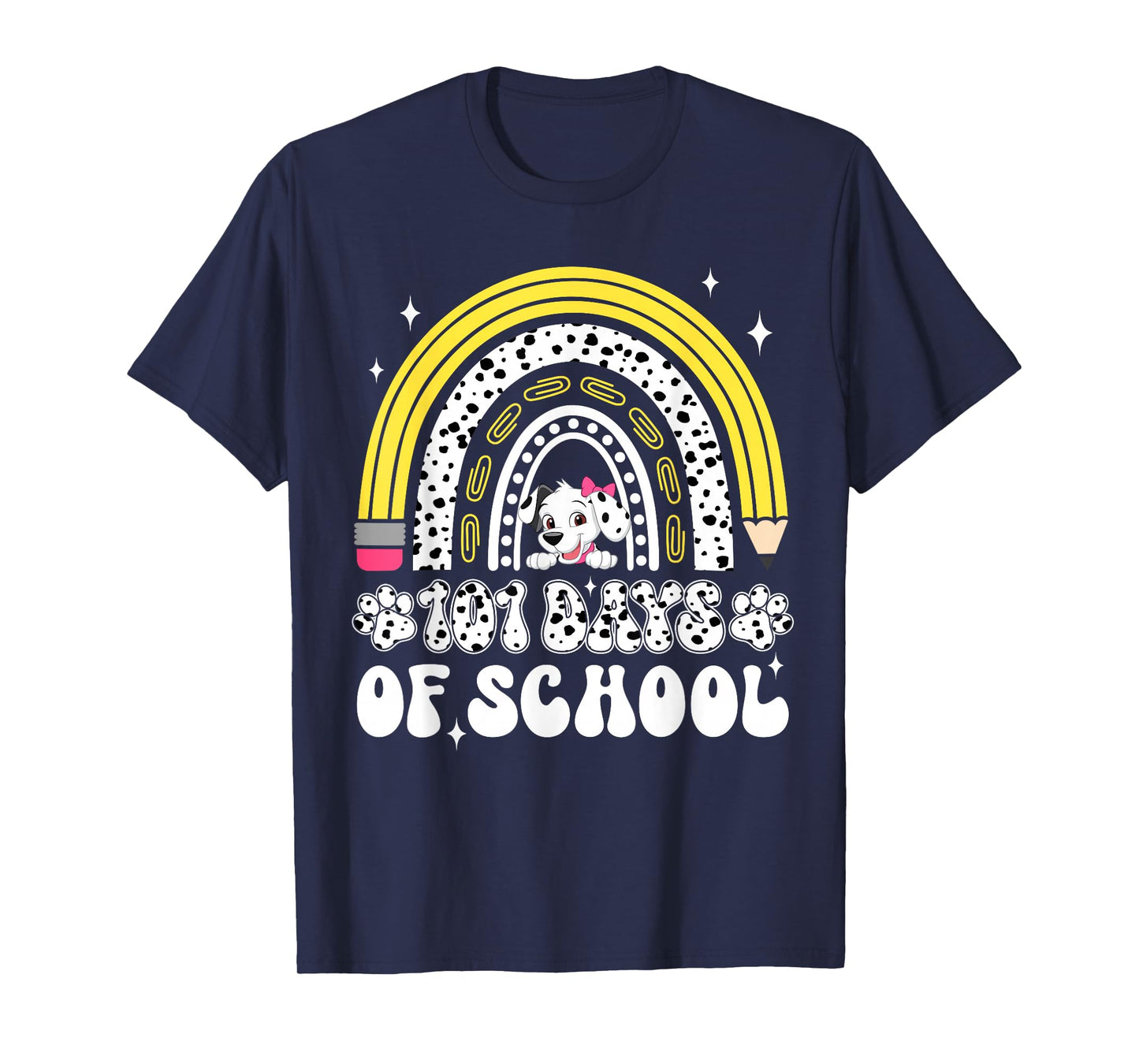 100 Days of School Dog 100th Days Smarter Teacher Girl Boy T-Shirt
