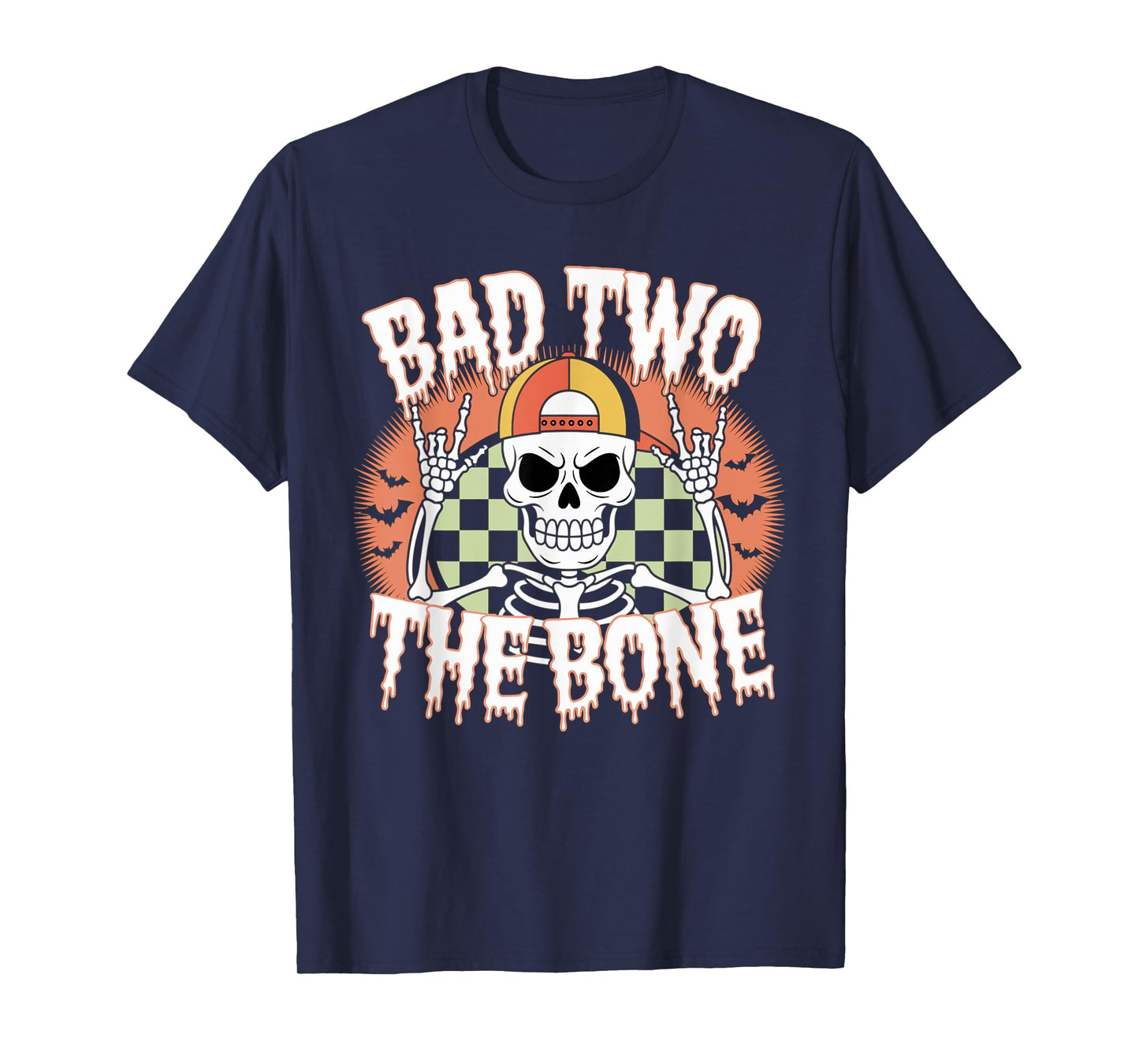 Bad Two the Bone Party 2nd Birthday 2 Years Old Boys Girls T-Shirt