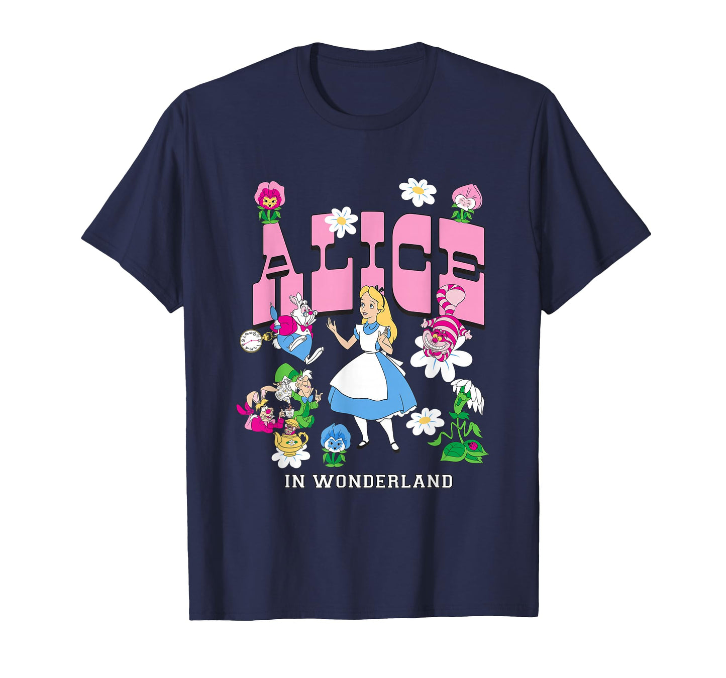Disney Alice In Wonderland Wildflower Forest T-Shirt